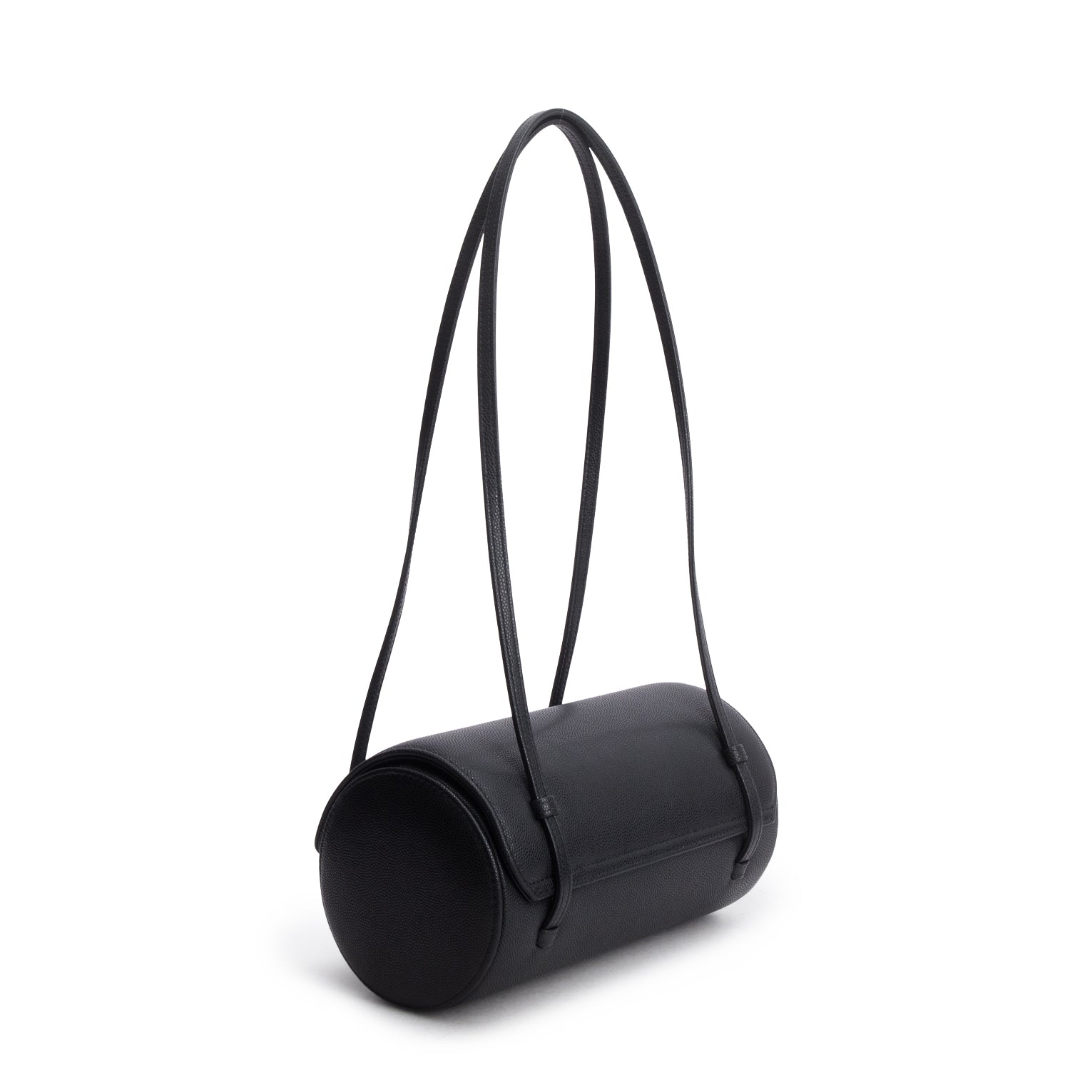 Chanel 2026 Black Shiny Caviar Preppy Coco Small Bowling Bag w/ Box & Receipt