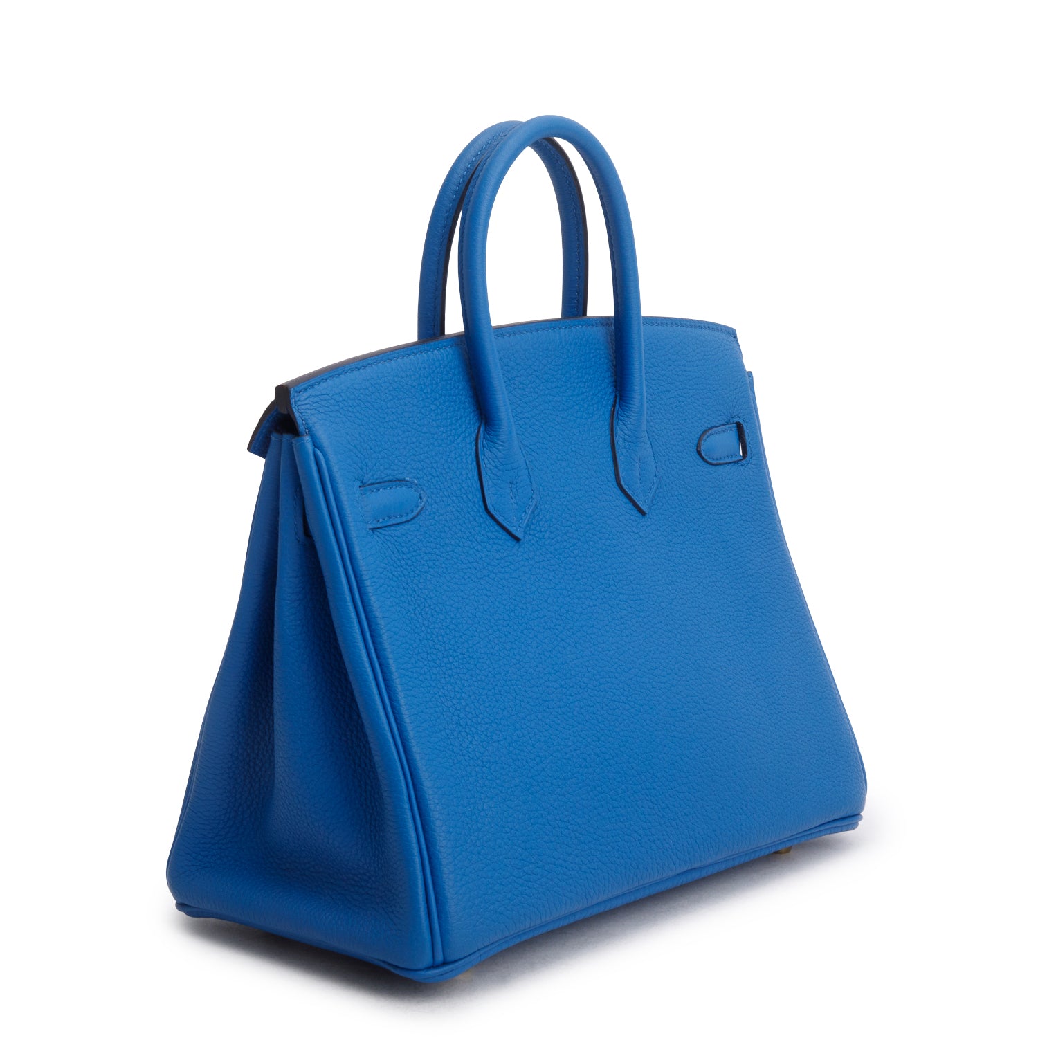 Hermes Bleu Hydra Togo Birkin 25 w/ Box