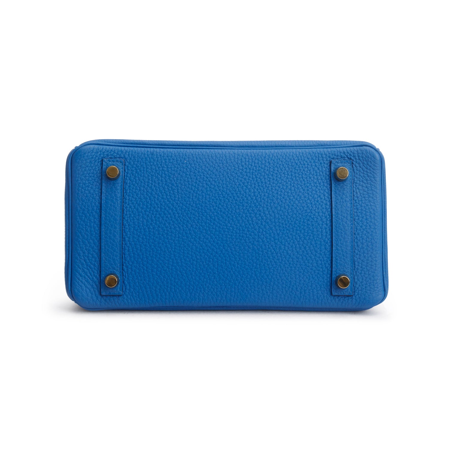 Hermes Bleu Hydra Togo Birkin 25 w/ Box