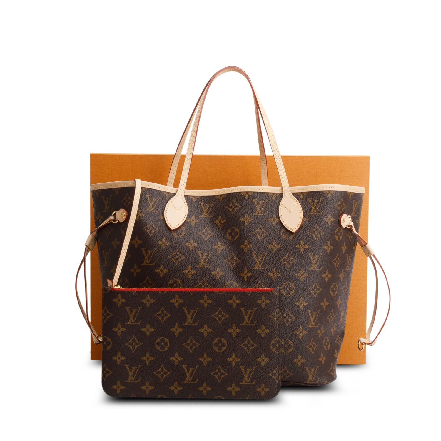 Louis Vuitton 2026 Monogram Neverfull MM w/ Pouch w/ Box & Receipt
