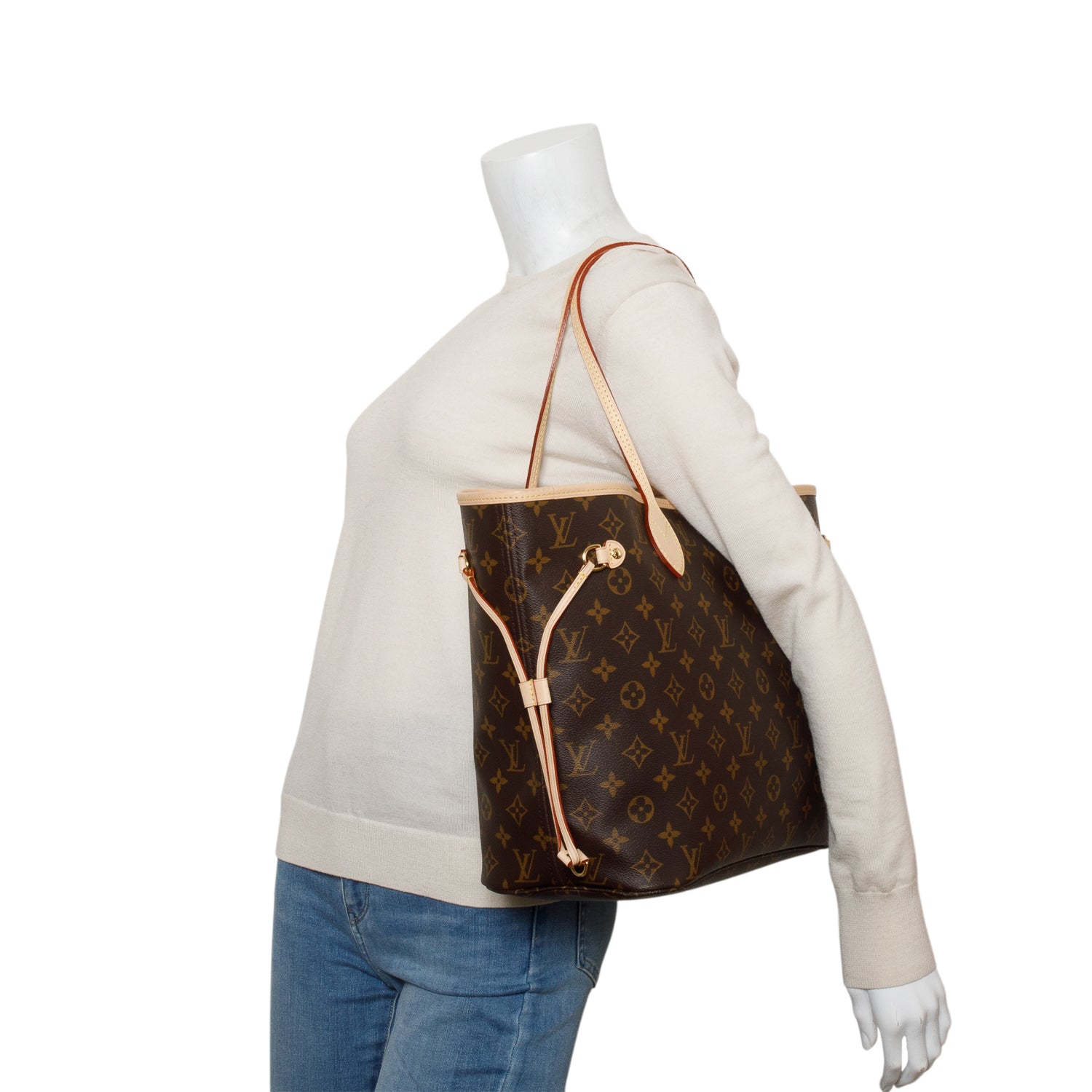 Louis Vuitton 2026 Monogram Neverfull MM w/ Pouch w/ Box & Receipt
