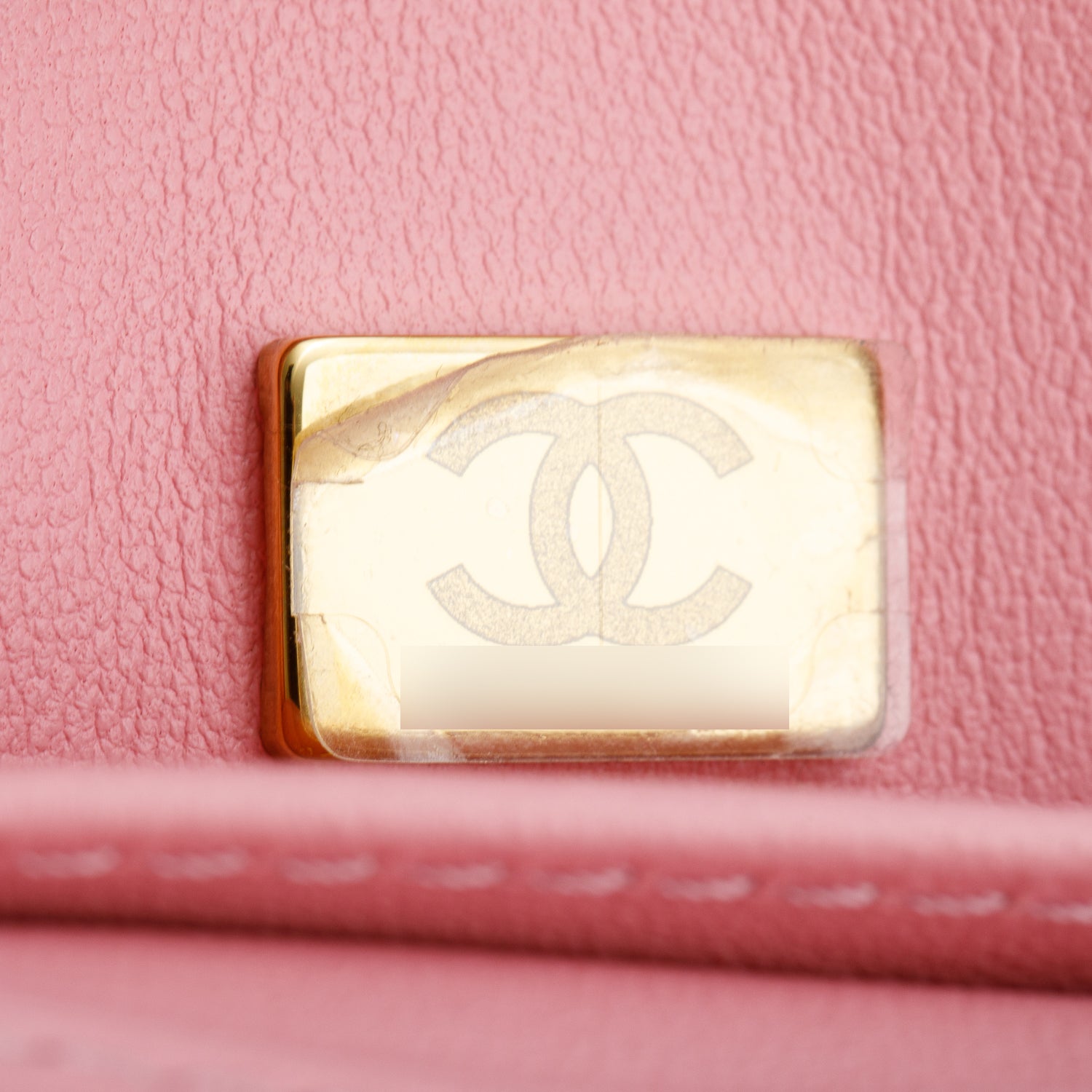 Chanel Pink Lambskin Leather Small Boy Bag w/ Box