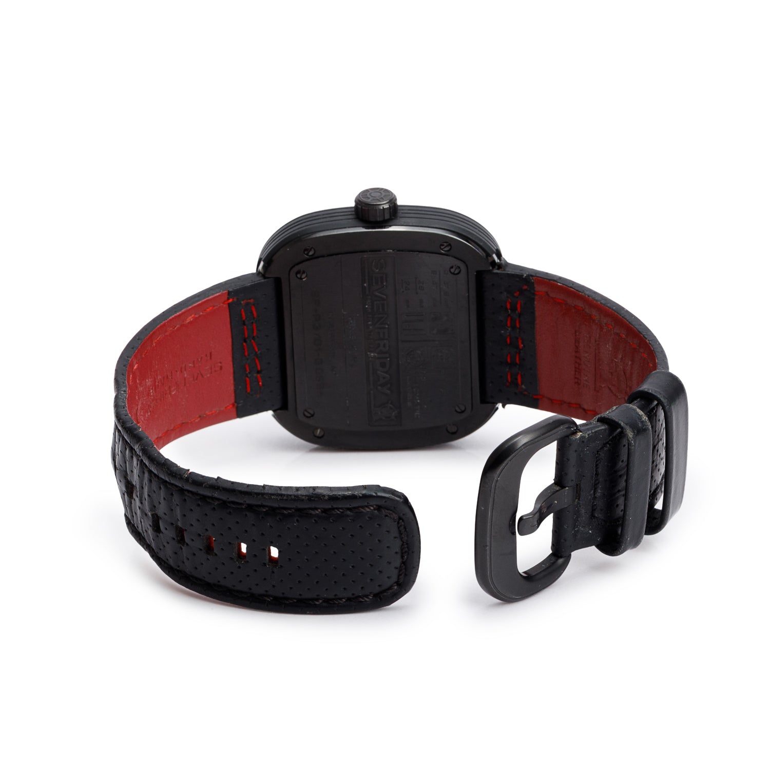 Sevenfriday Black PVD Stainless Steel Industrial Engines 48 MM Automatic Watch