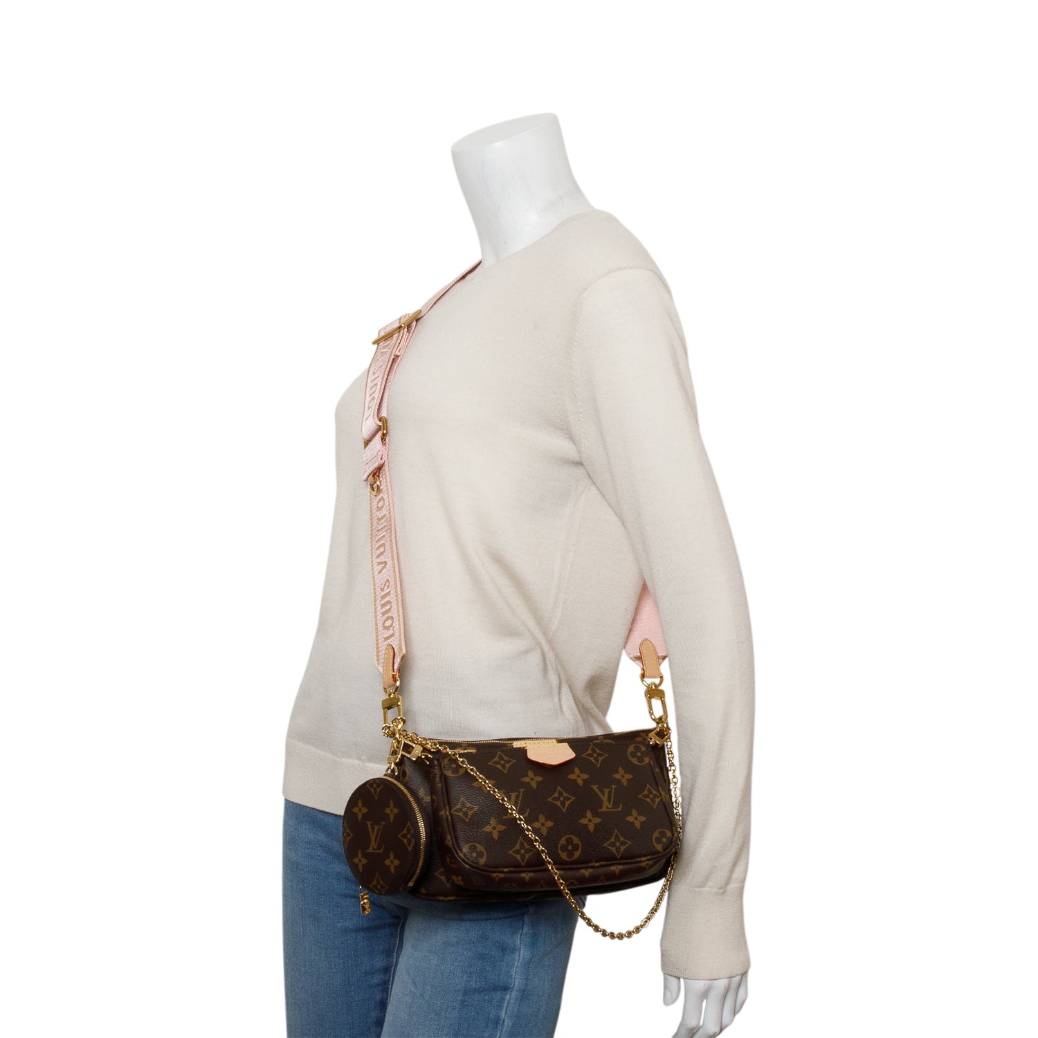 Louis Vuitton Monogram Multi Pochette Accessories w/ Straps
