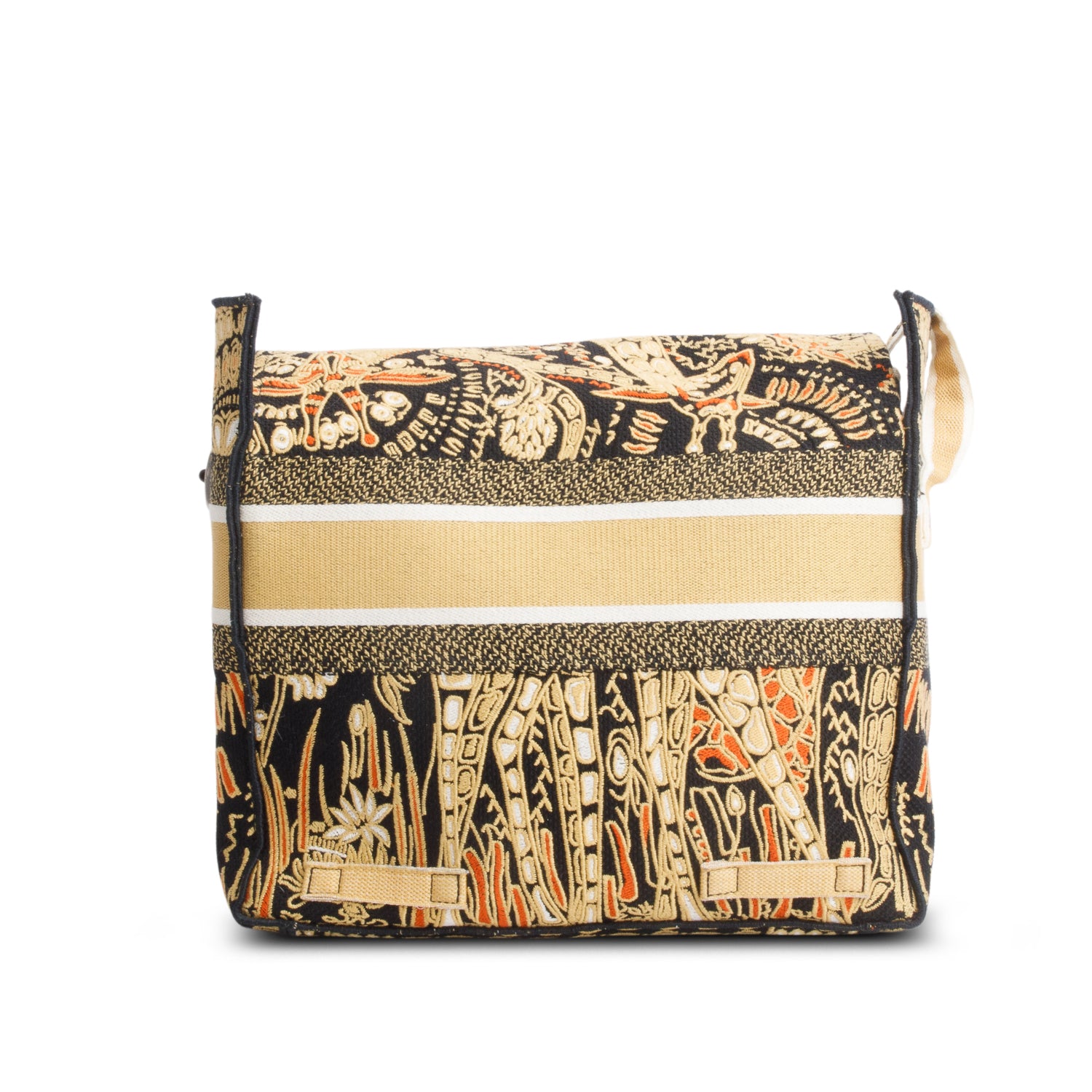 Christian Dior Multicolor Canvas Embroidered Animals Giraffe Diorcamp Messenger Bag