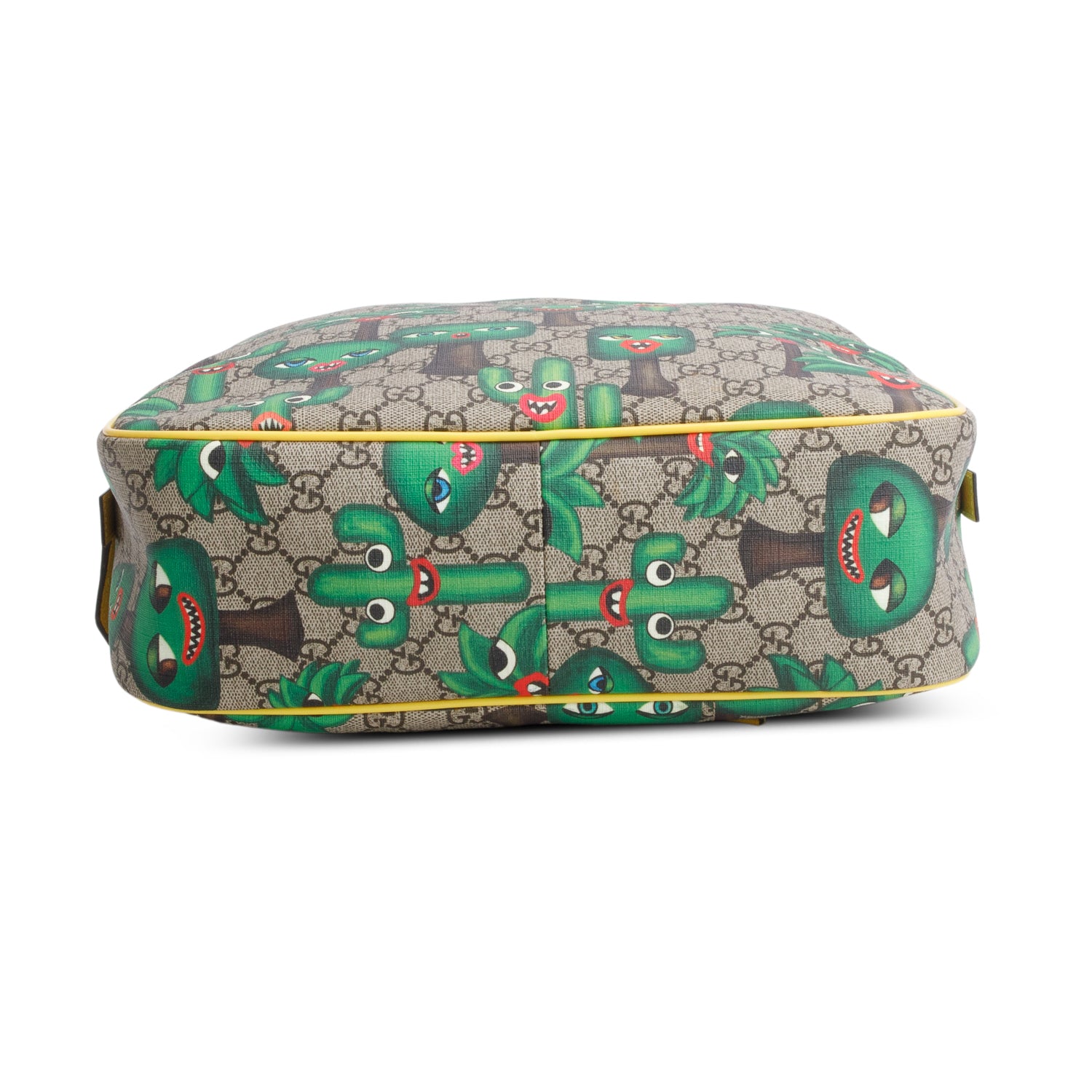 Gucci GG Supreme Monogram Smiling Plants Backpack