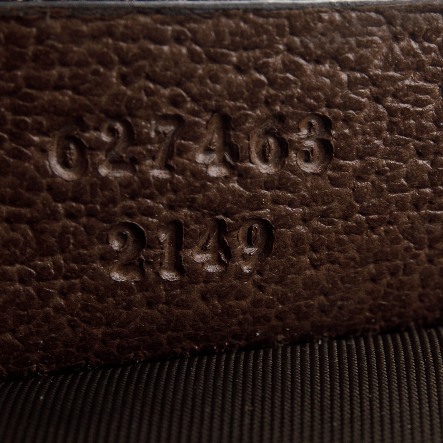 Gucci GG Supreme Monogram Textured Calfskin Web Ophidia Vanity Cosmetic Case