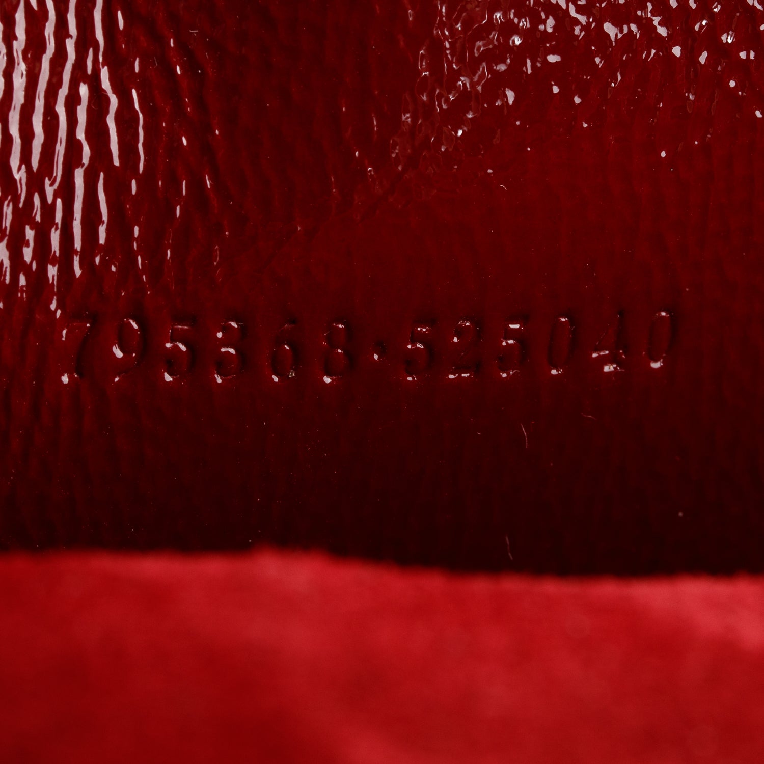Gucci Red Crinkled Patent Super Mini Dionysus Shoulder Bag