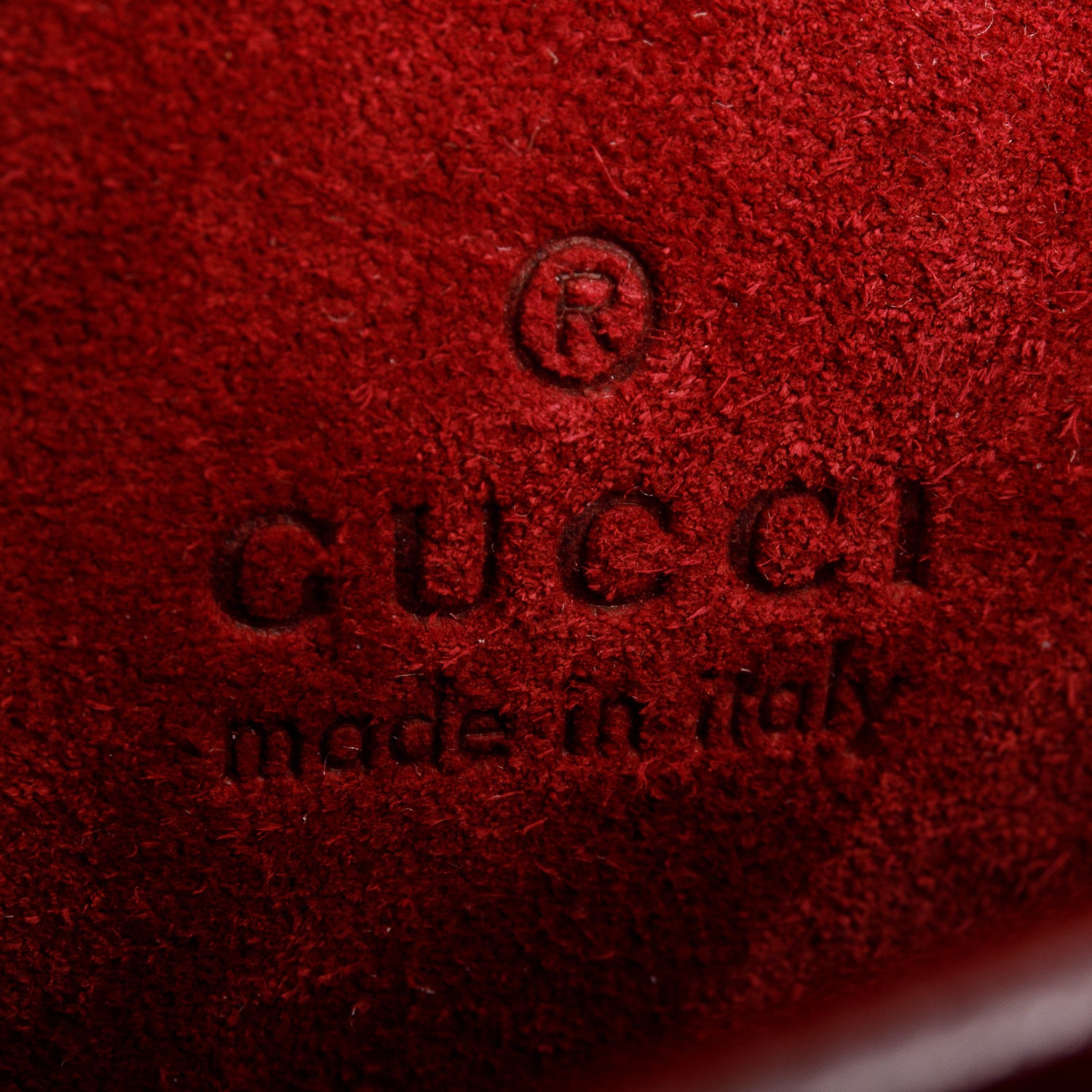 Gucci Red Crinkled Patent Super Mini Dionysus Shoulder Bag