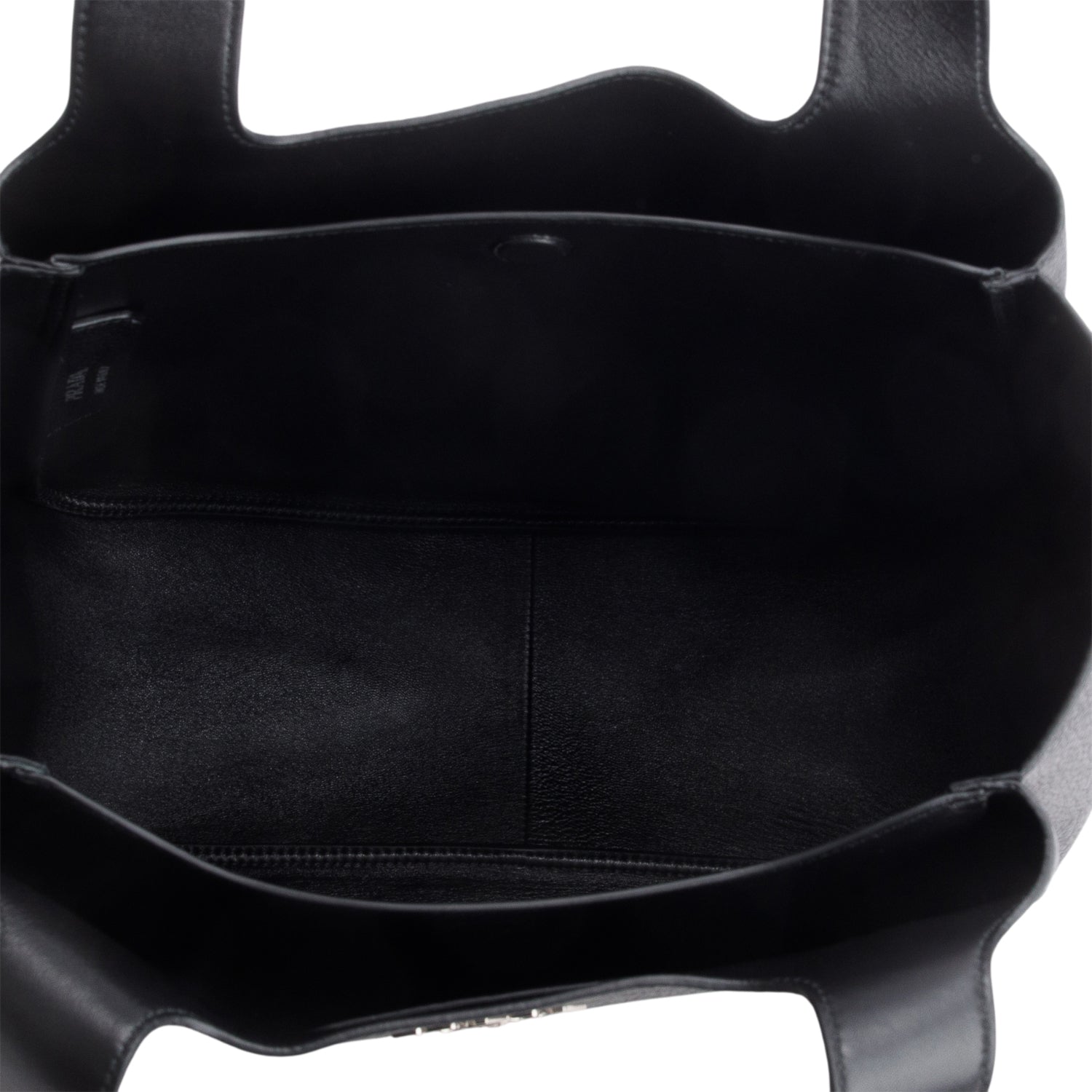 Prada Black Vitello Daino Soft Large Dynamique Tote