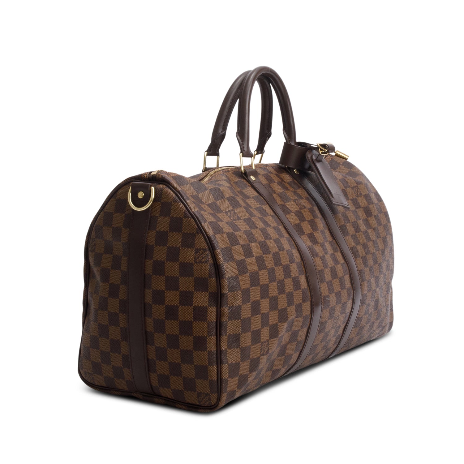 Louis Vuitton Damier Ebene Keepall Bandouliere 45 w/ Strap