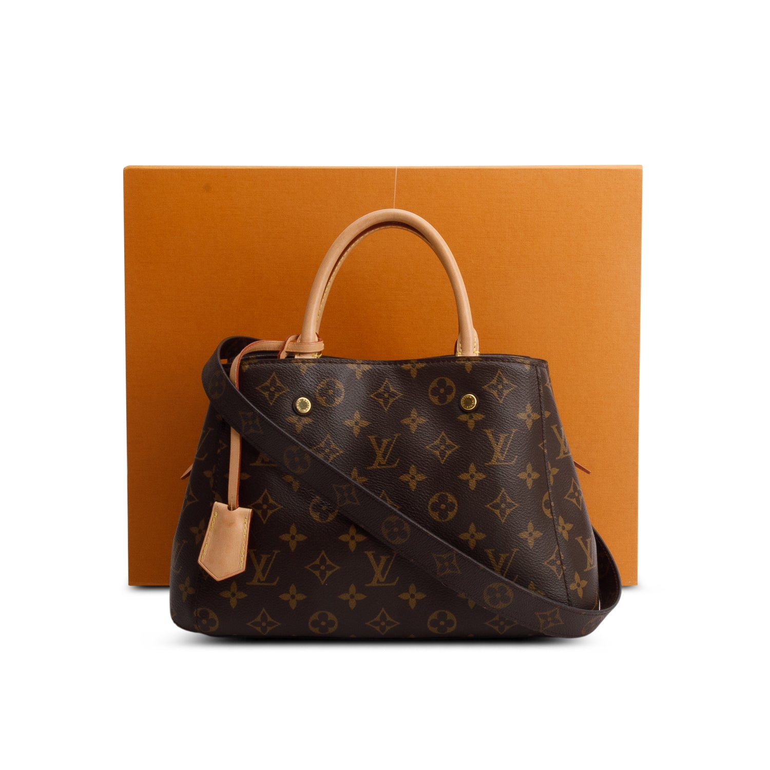 Louis Vuitton 2021 Monogram Montaigne BB w/ Box, Receipt & Strap