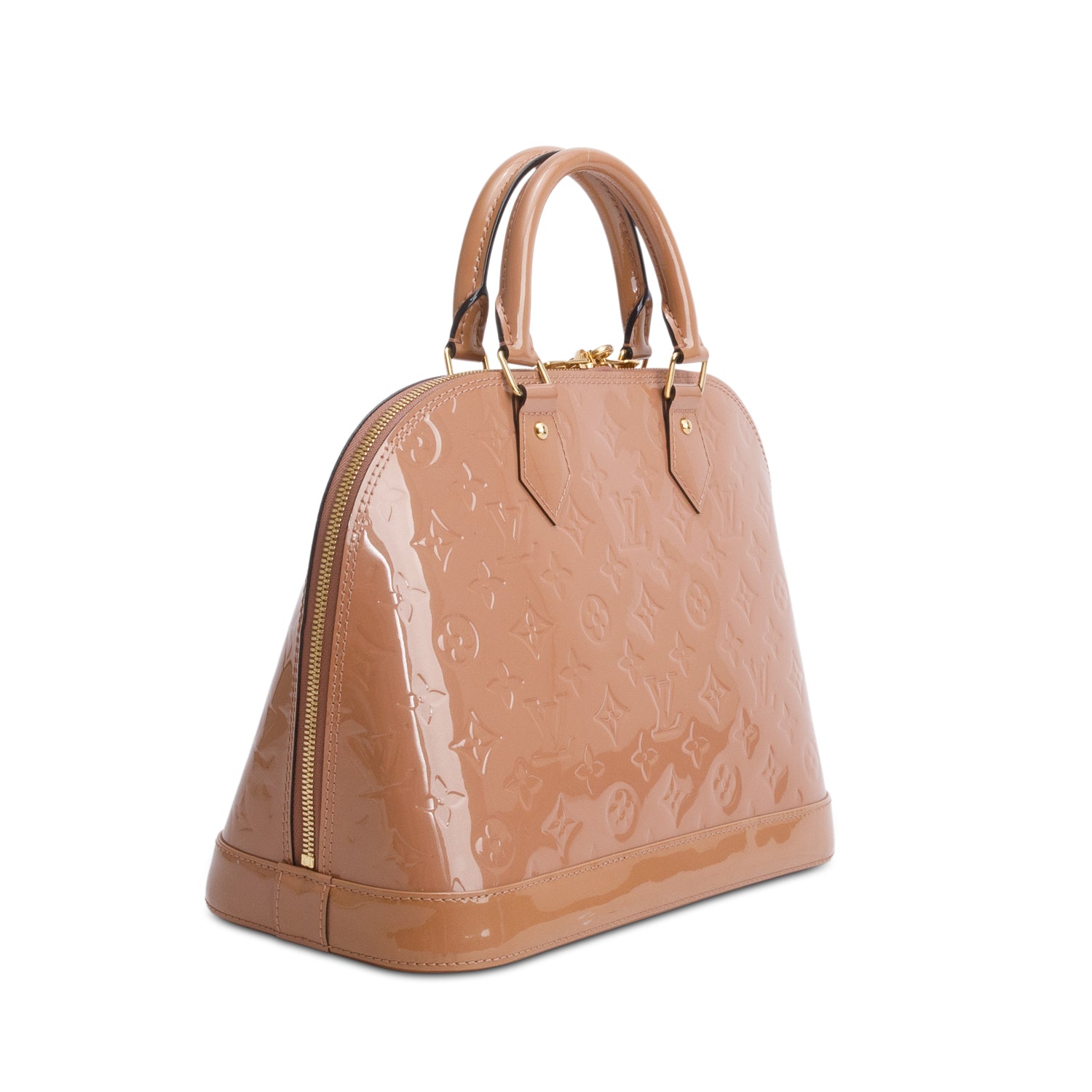 Louis Vuitton Pink Monogram Vernis Alma PM