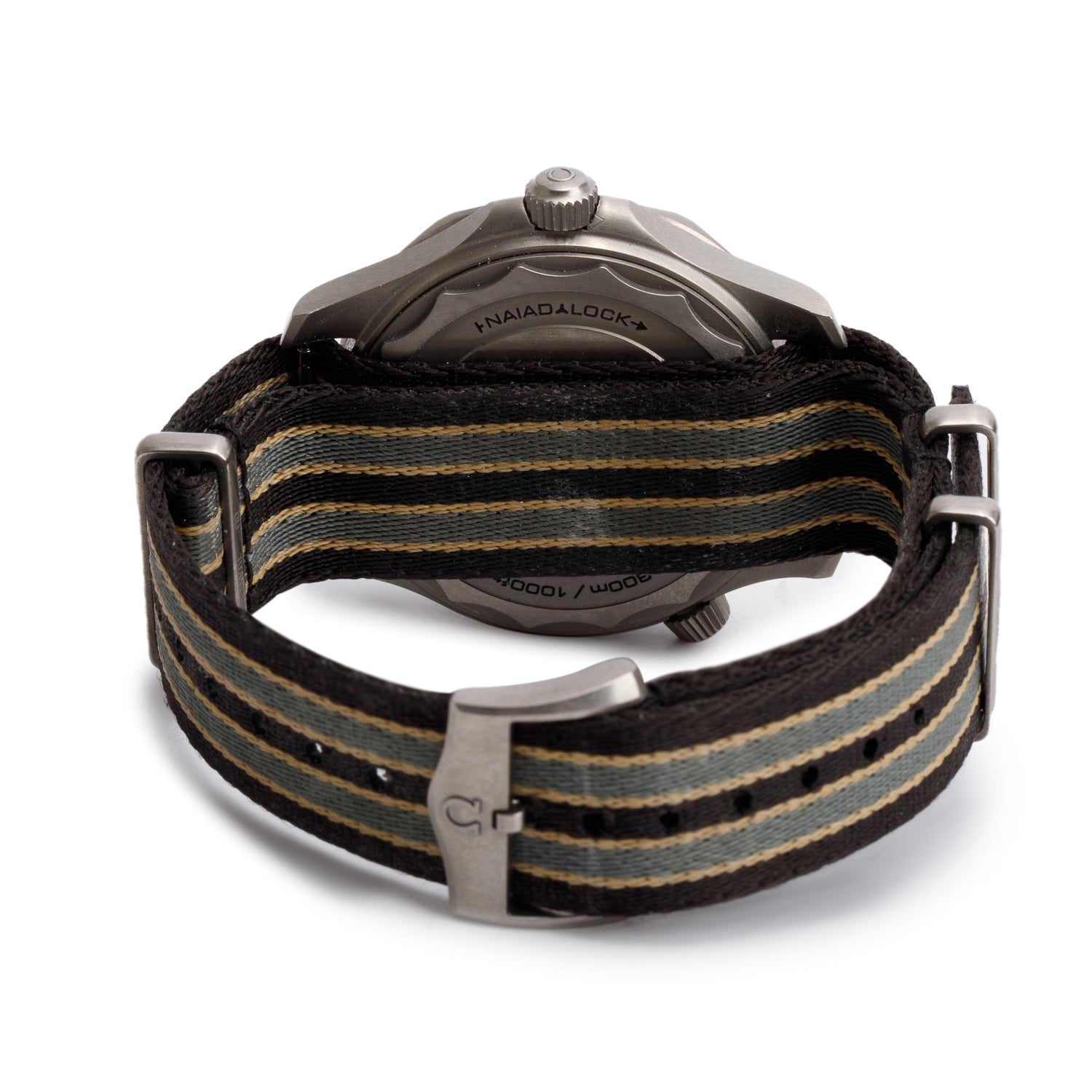 Omega 2024 007 Edition Titanium Seamaster Diver 300m Co-Axial Master Chronometer 42 MM Automatic Watch Brown Dial w/ Case &Papers