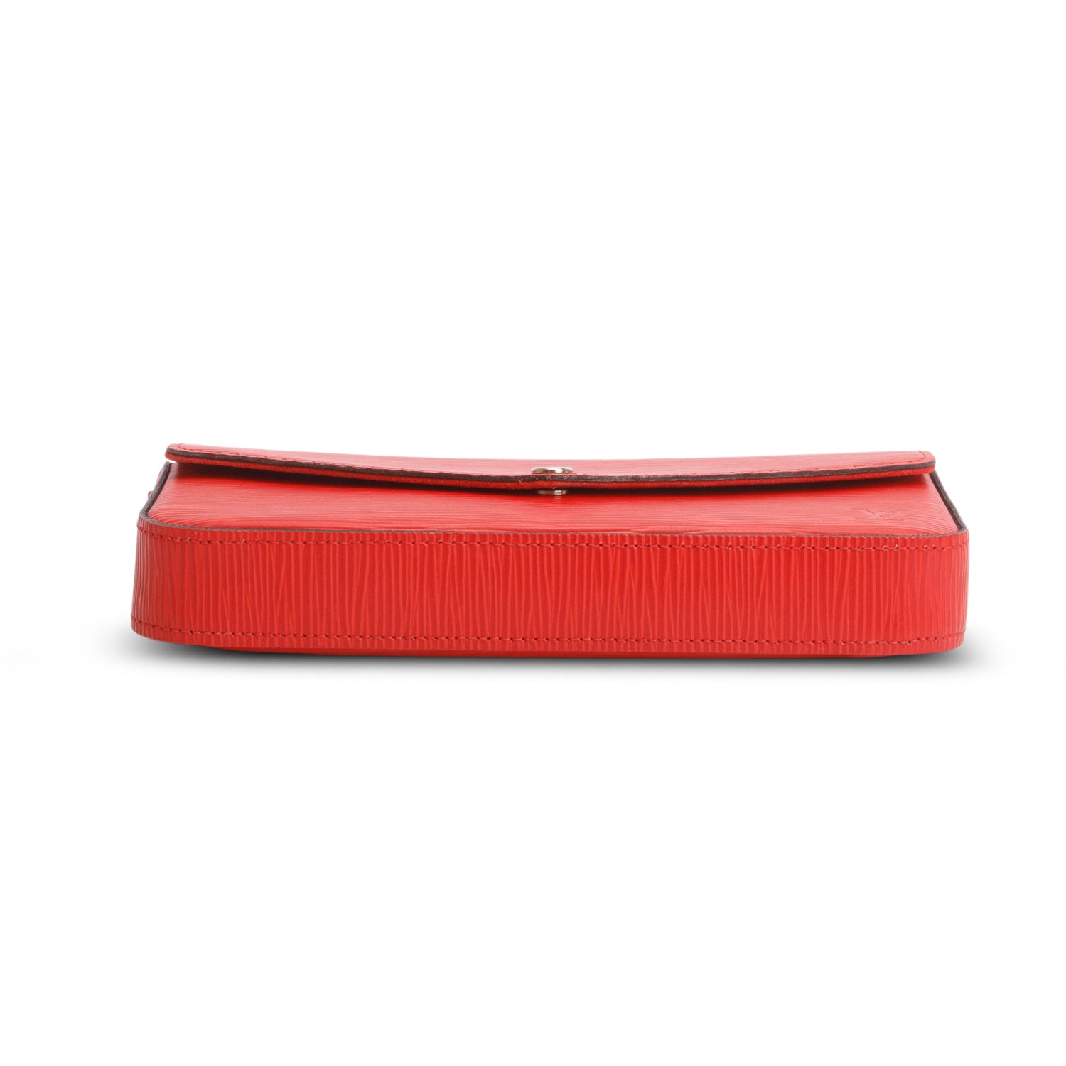 Louis Vuitton Red Epi Leather Felicie Pochette Bag w/ Insert