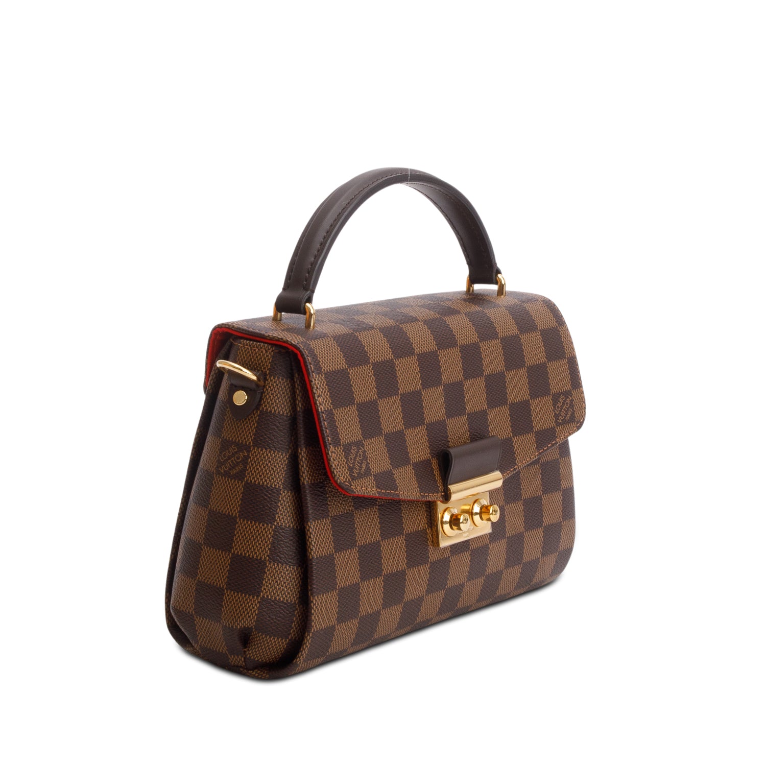 Louis Vuitton Damier Ebene Croisette w/ Box & Strap
