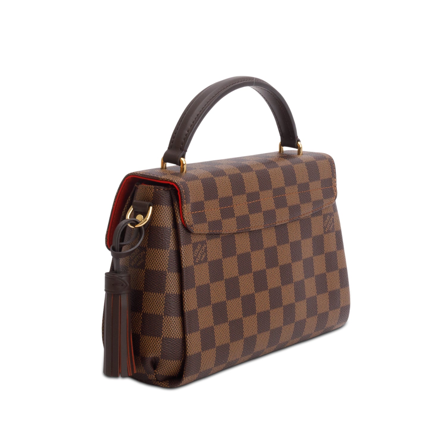 Louis Vuitton Damier Ebene Croisette w/ Box & Strap