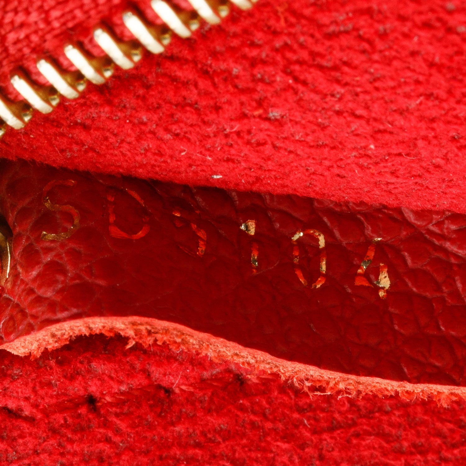 Louis Vuitton Red Monogram Empreinte Leather Saint Germain PM