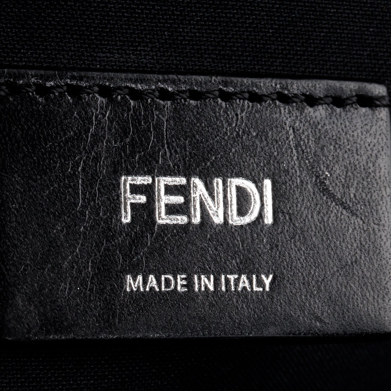 Fendi Black Nylon Zucca FF Canvas Backpack