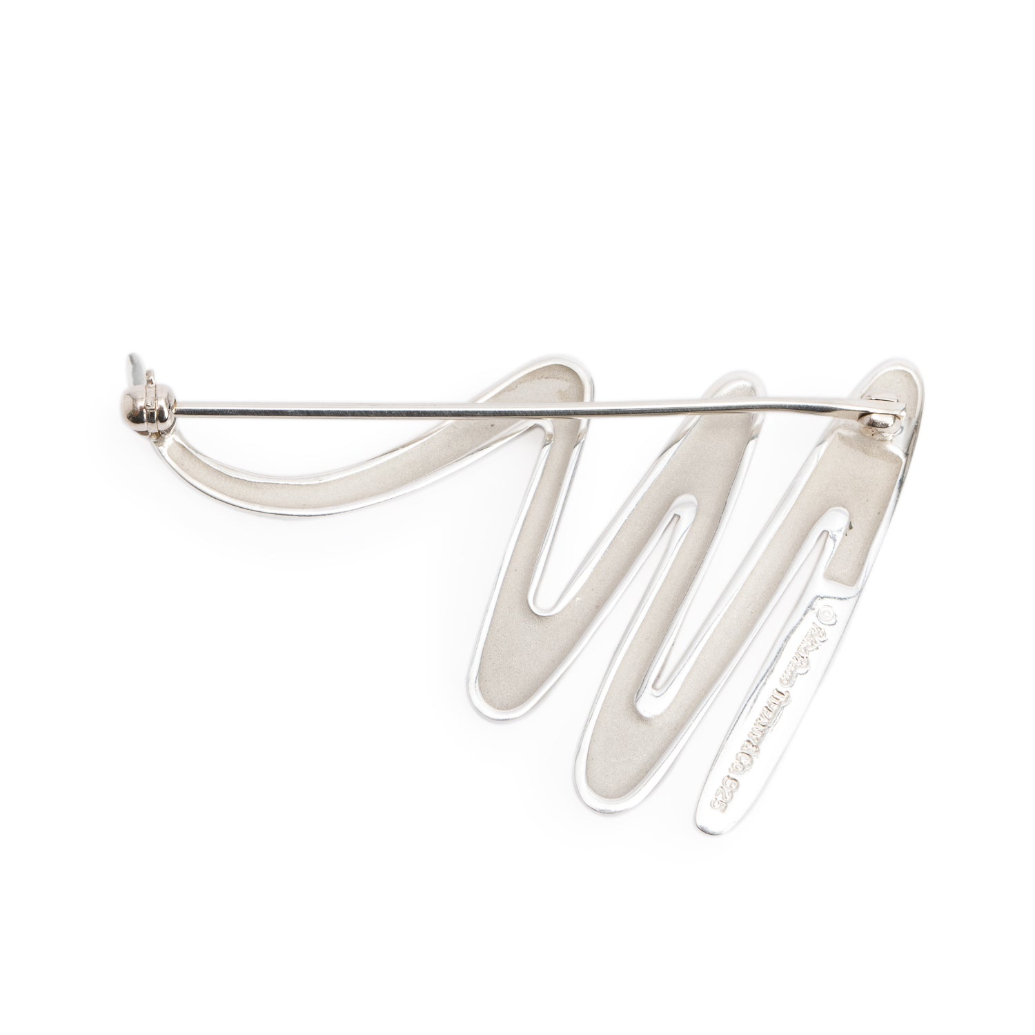 Tiffany & Co. Paloma Picasso Sterling Silver Scribble Pin Brooch