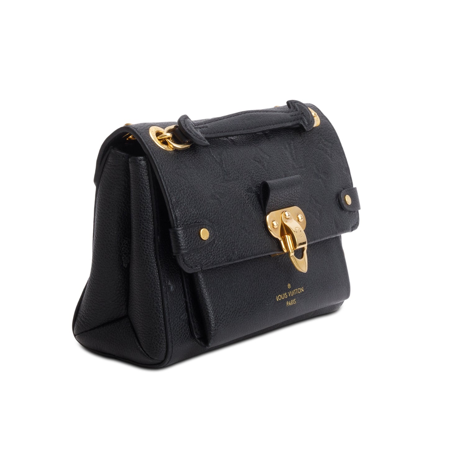 Louis Vuitton Black Monogram Empreinte Leather Vavin BB