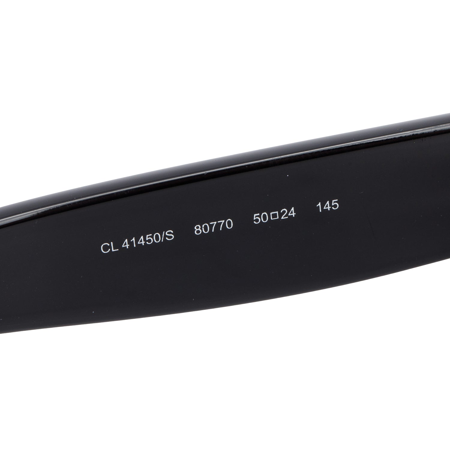 Celine CL41450/S Black Acetate Square Sunglasses