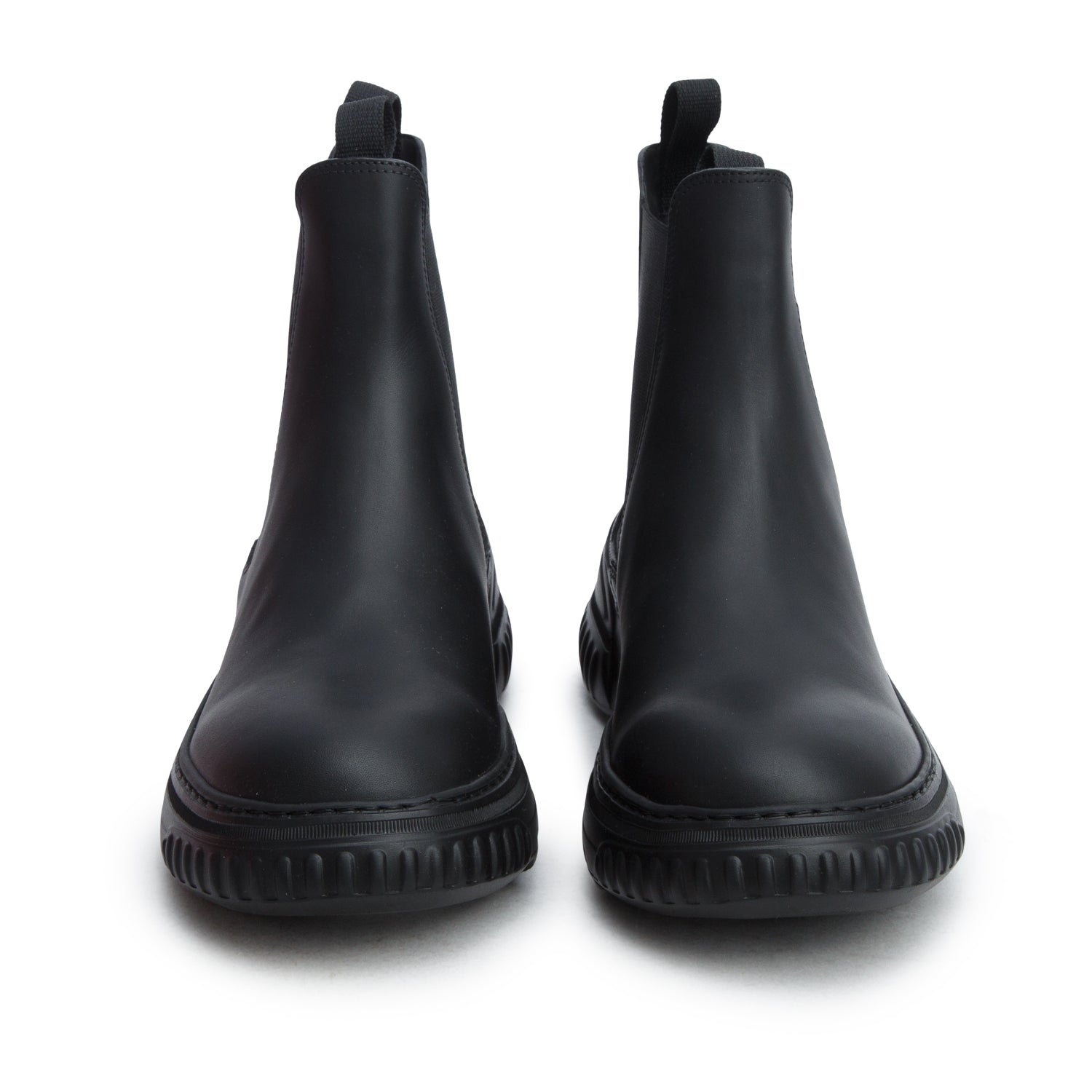 Christian Dior Black Calfskin Leather D-Racer Chelsea Boots, Women's Size 39 w/ Box