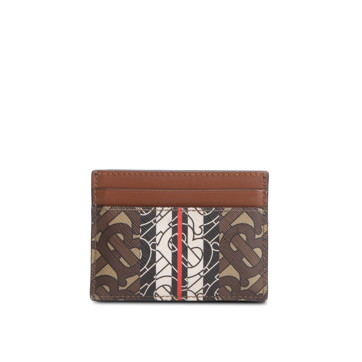 Burberry Multicolor TB Monogram Print Canvas Card Holder