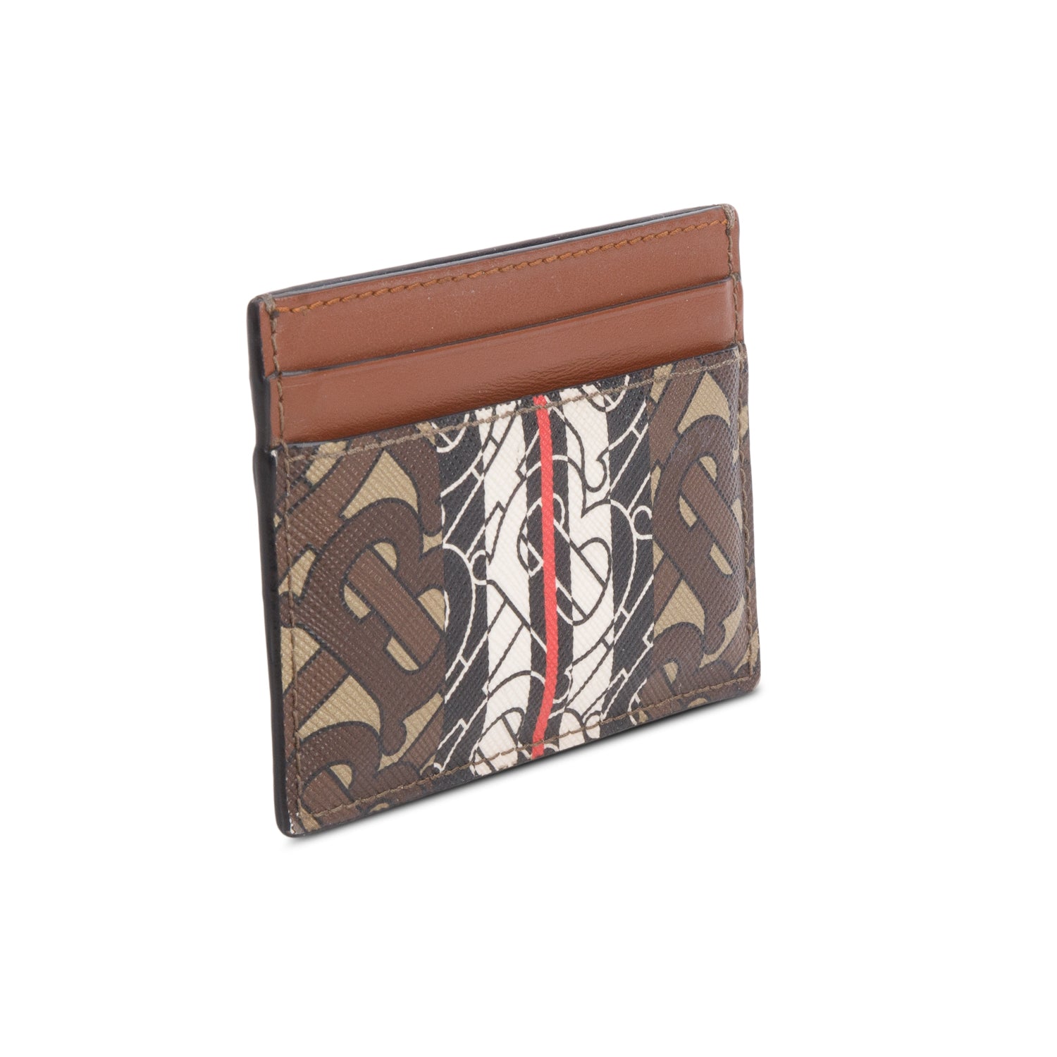 Burberry Multicolor TB Monogram Print Canvas Card Holder