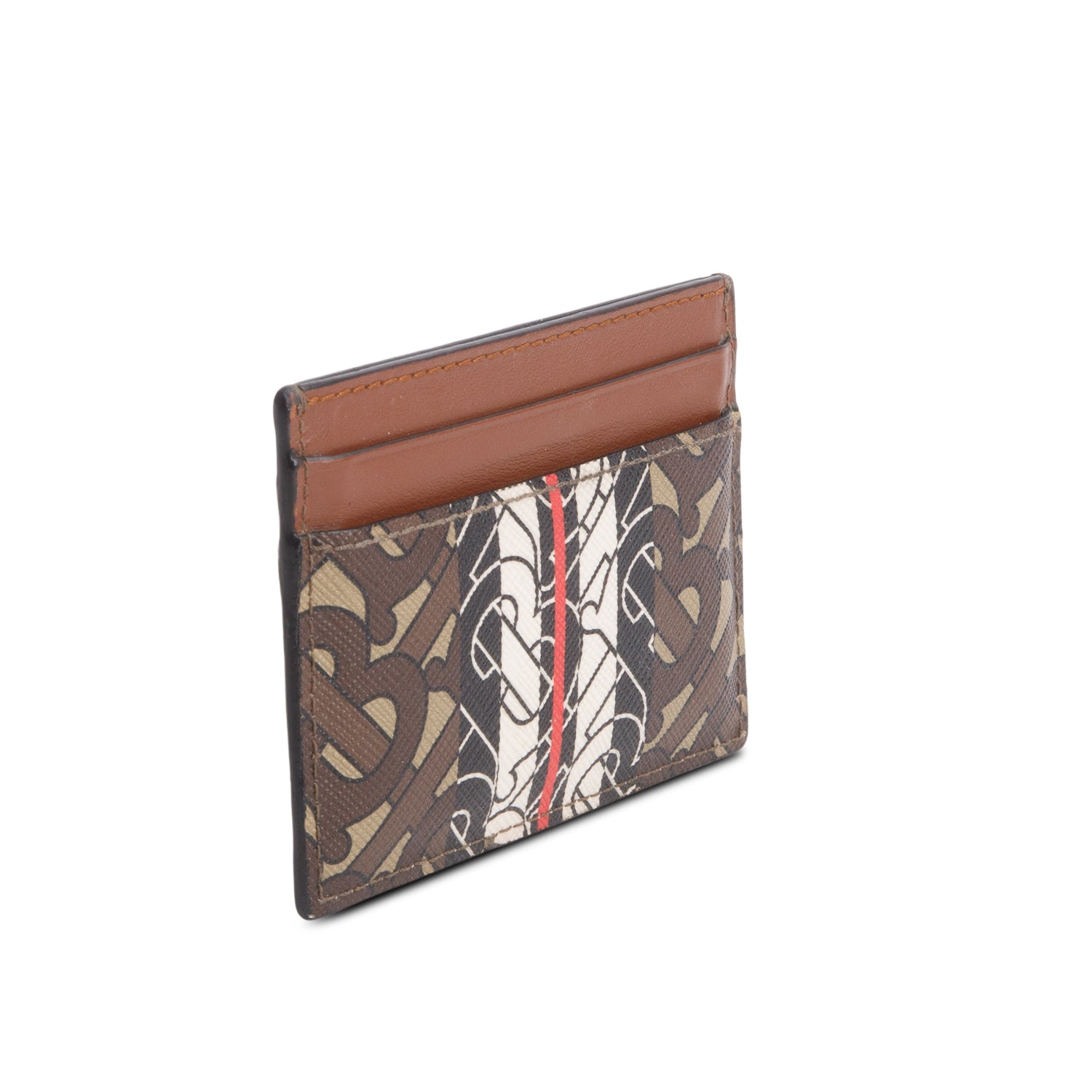 Burberry Multicolor TB Monogram Print Canvas Card Holder