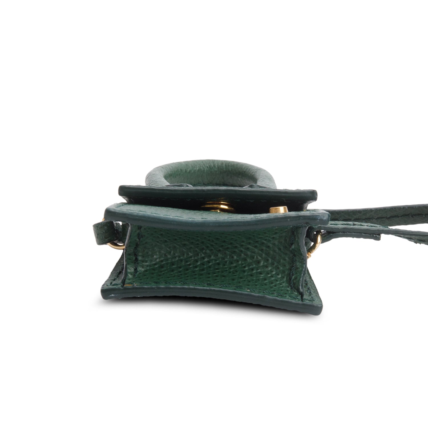 Jacquemus Green Grained Calfksin Le Chiquito Mini Bag Charm