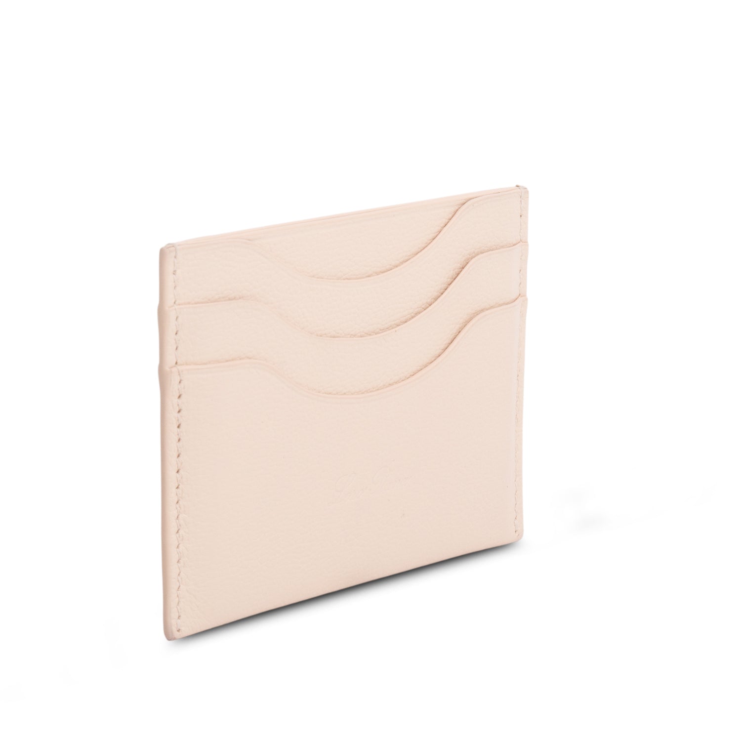 Loro Piana Beige Calfskin Extra Cardholder