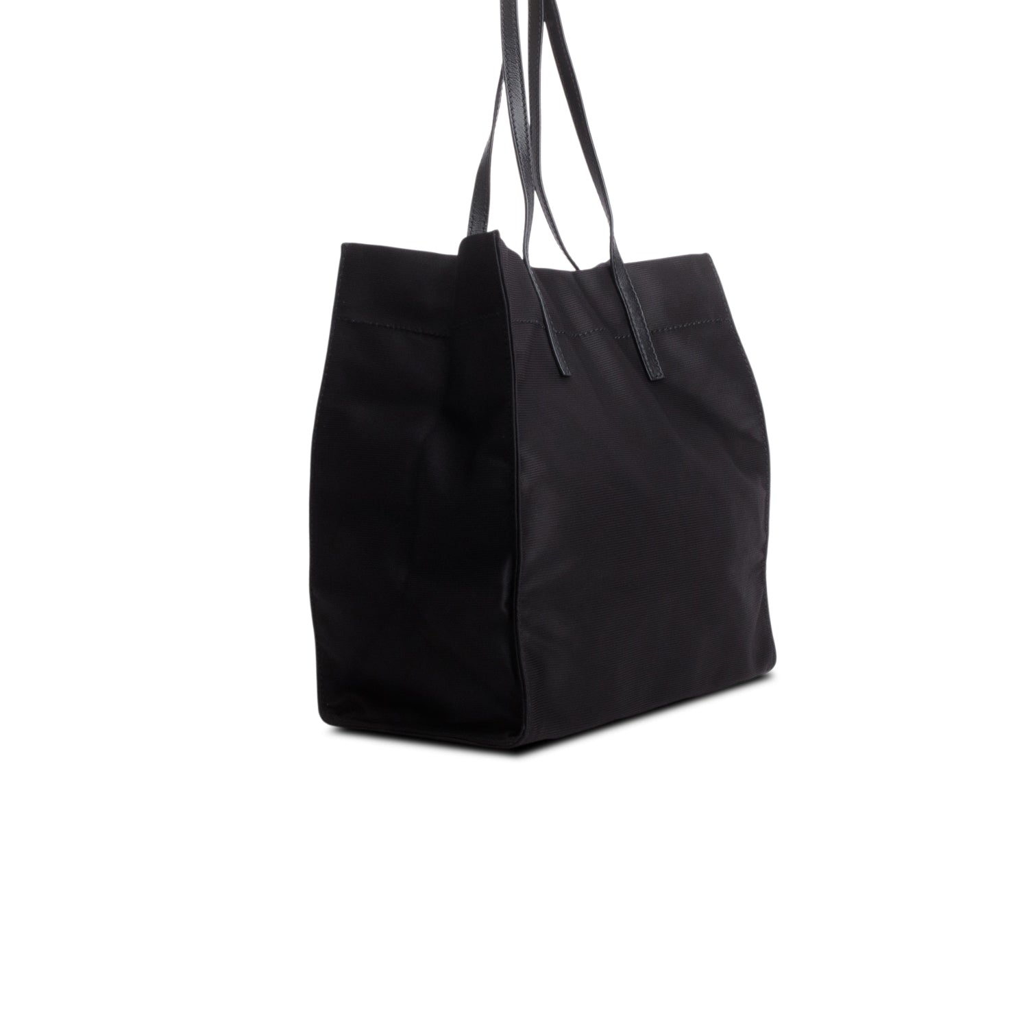 Miu Miu Black Tessuto Nylon Tote Bag
