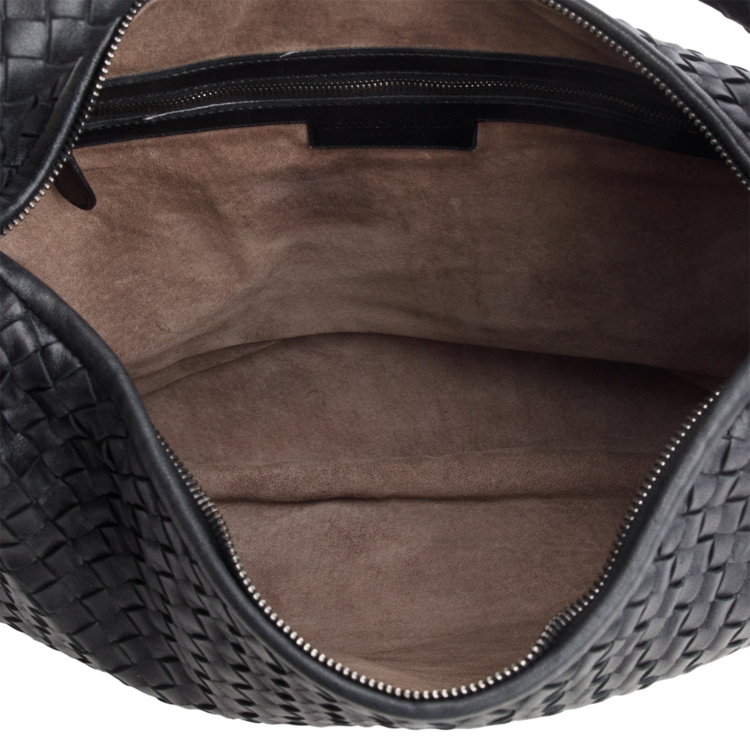 Bottega Veneta Black Nappa Intrecciato Large Hobo