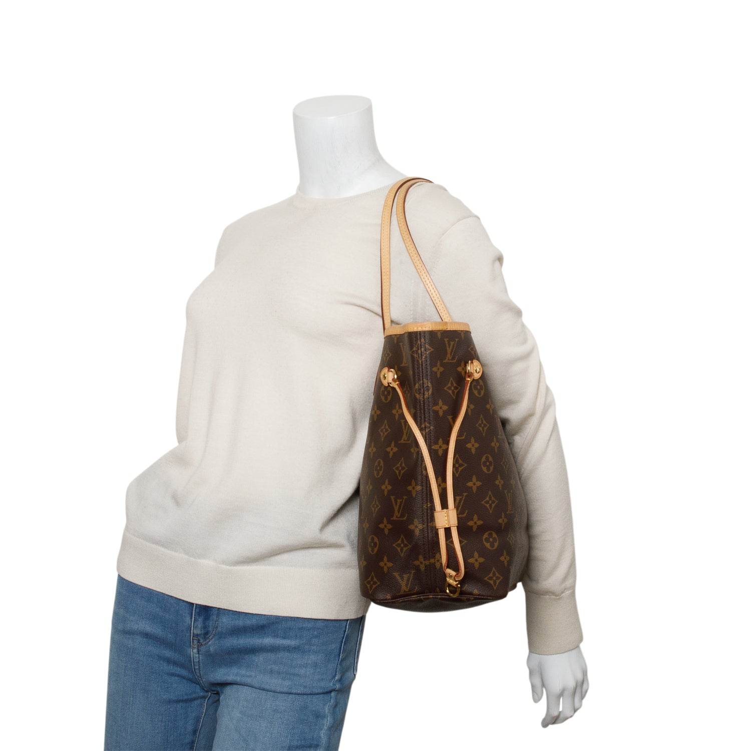 Louis Vuitton Monogram Neverfull MM w/ Pouch