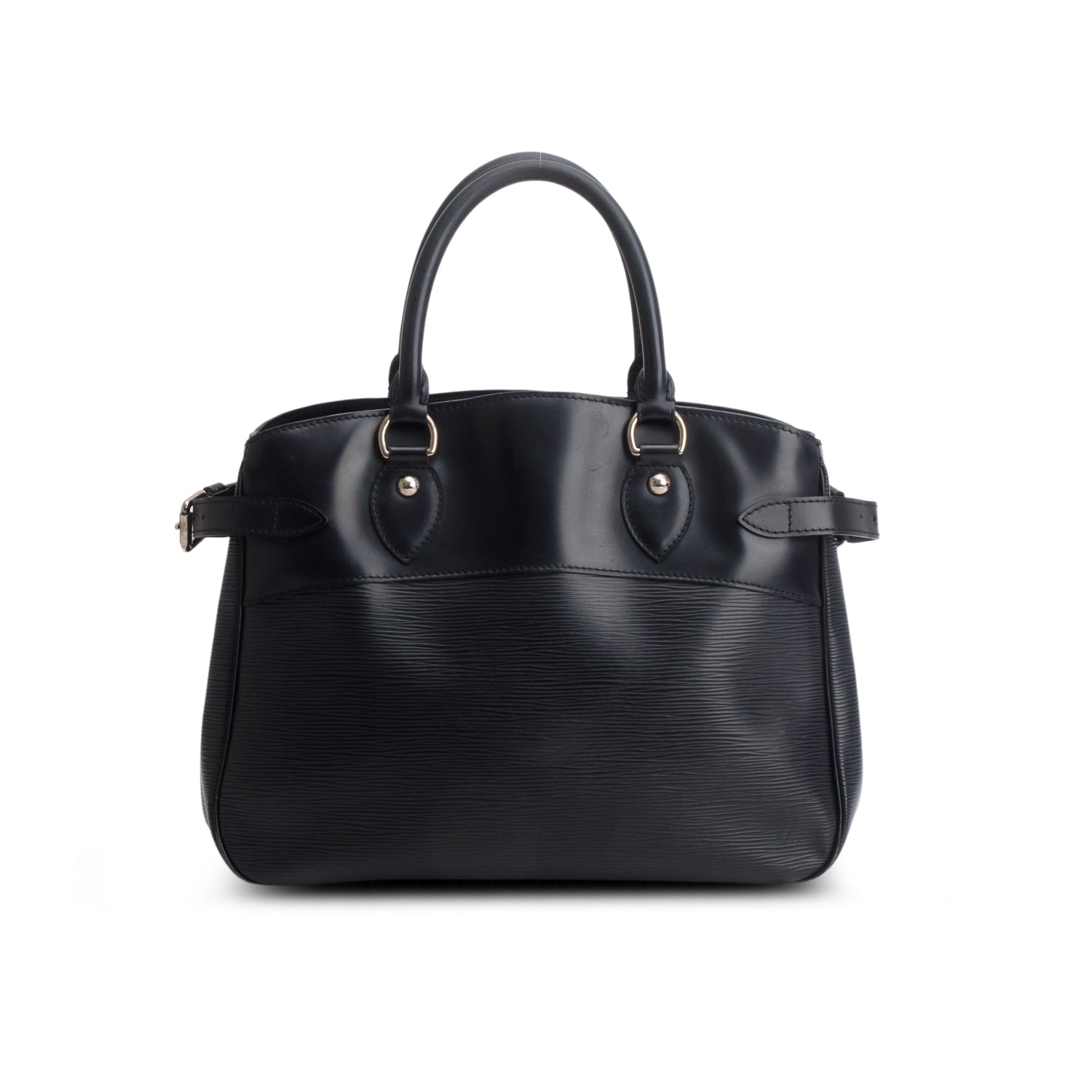 Louis Vuitton Black Epi leather Passy PM