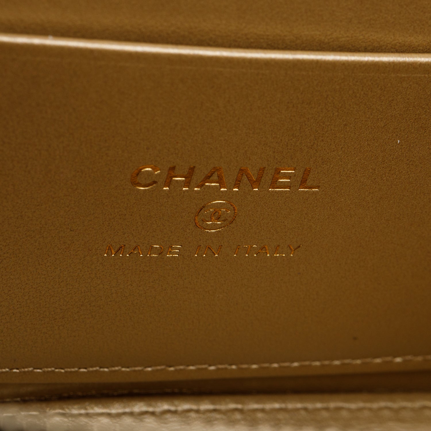 Chanel Black Lambskin Quilted Perfect Fit Vanity Case w/ Chain
