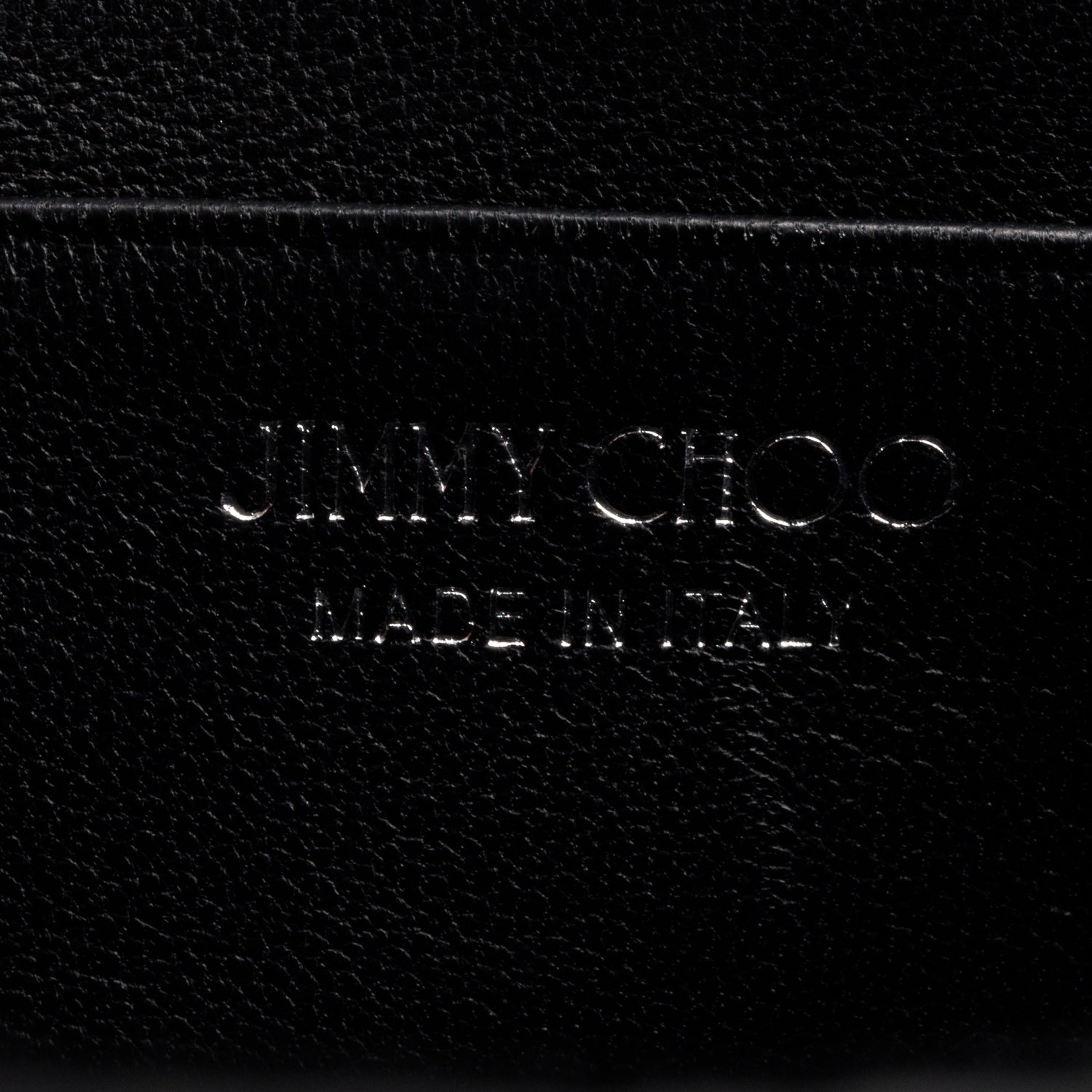 Jimmy Choo Black Brown Glitter Leni Mini Bag w/ Box & Authenticity Card