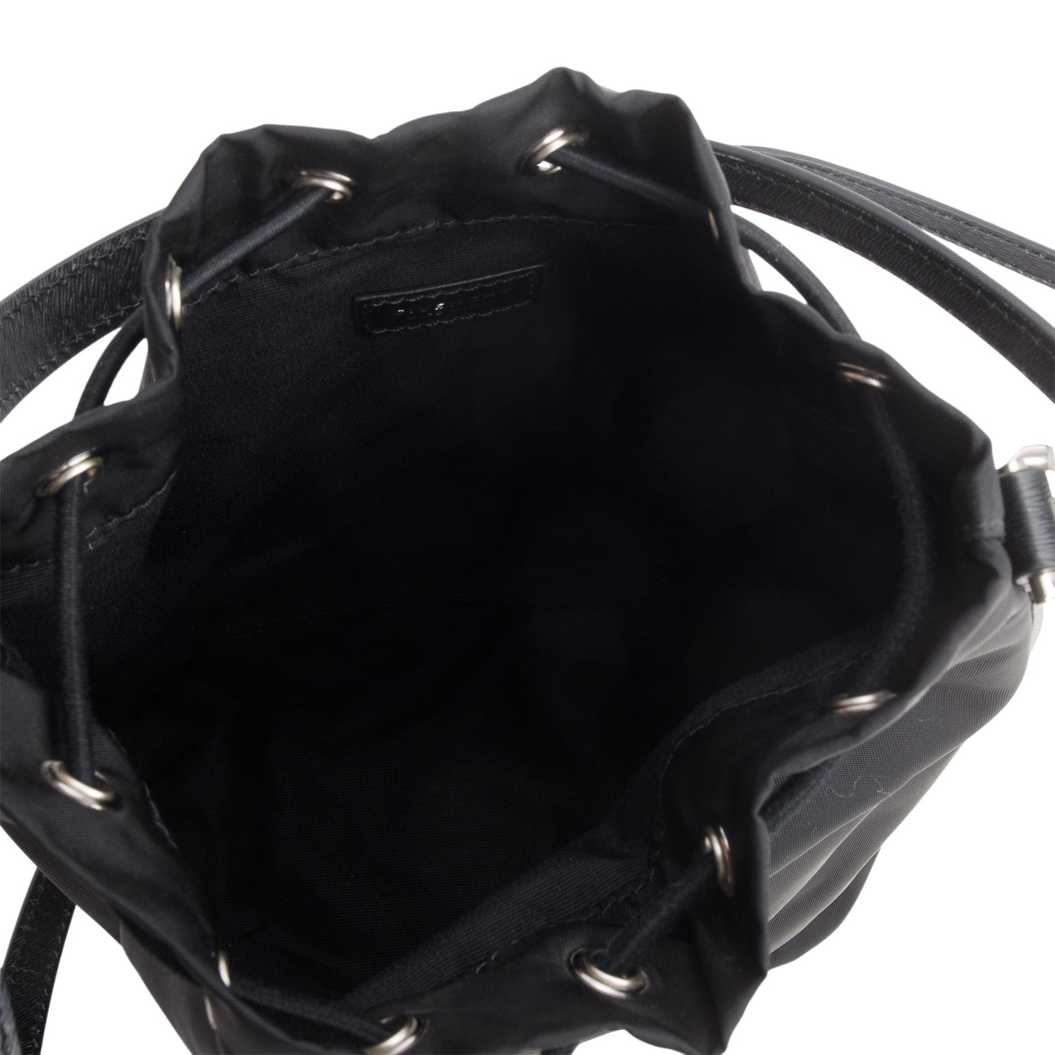 Givenchy 2021 Black Nylon 4G Bucket Bag