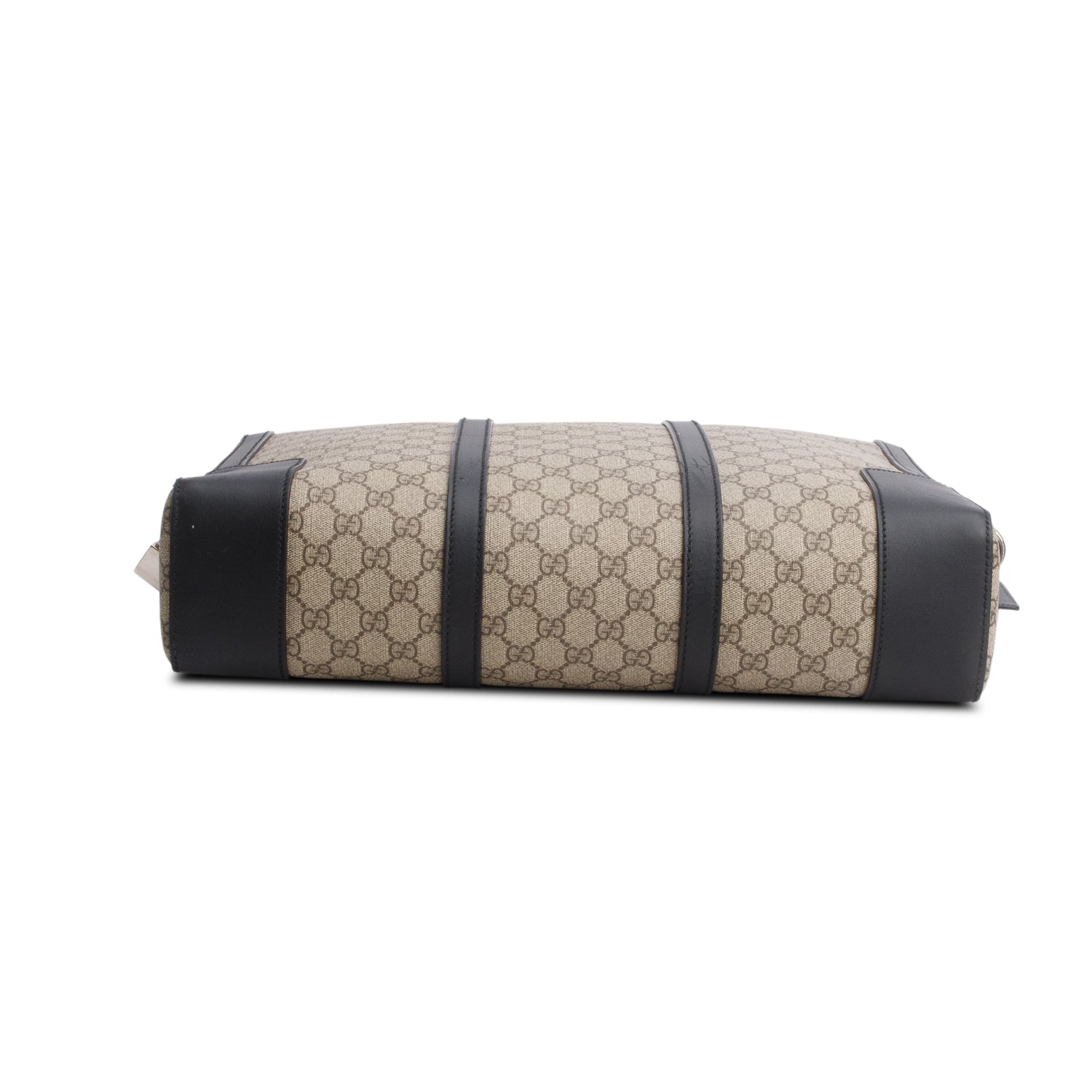 Gucci GG Supreme Monogram Selleria Calfskin Eden Briefcase w/ Strap