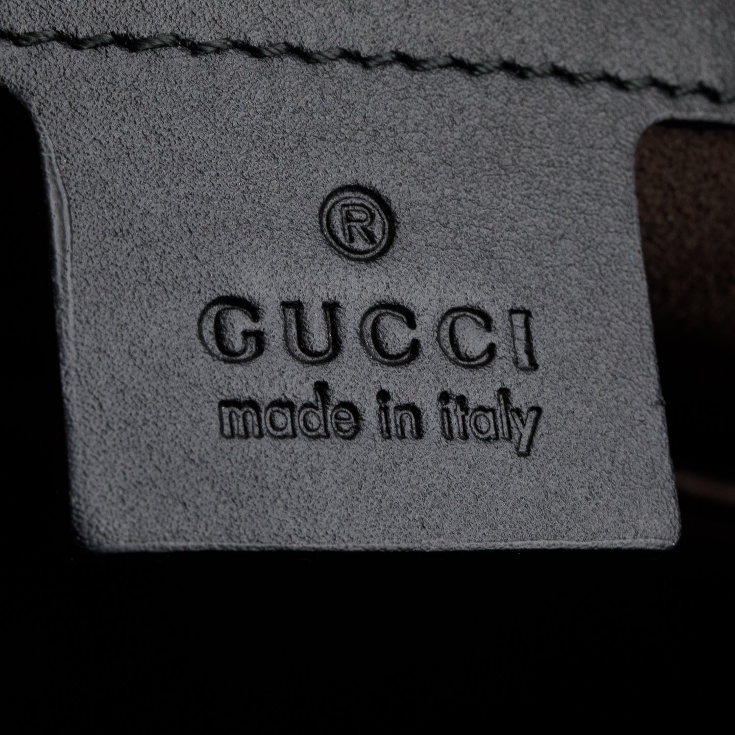 Gucci GG Supreme Monogram Selleria Calfskin Eden Briefcase w/ Strap