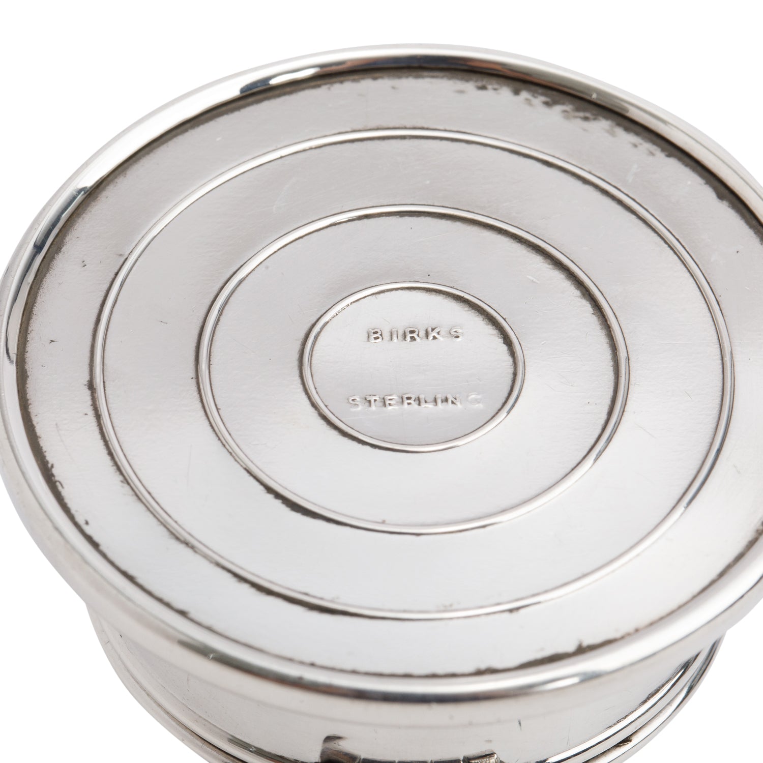 Birks Sterling Silver Ring Box
