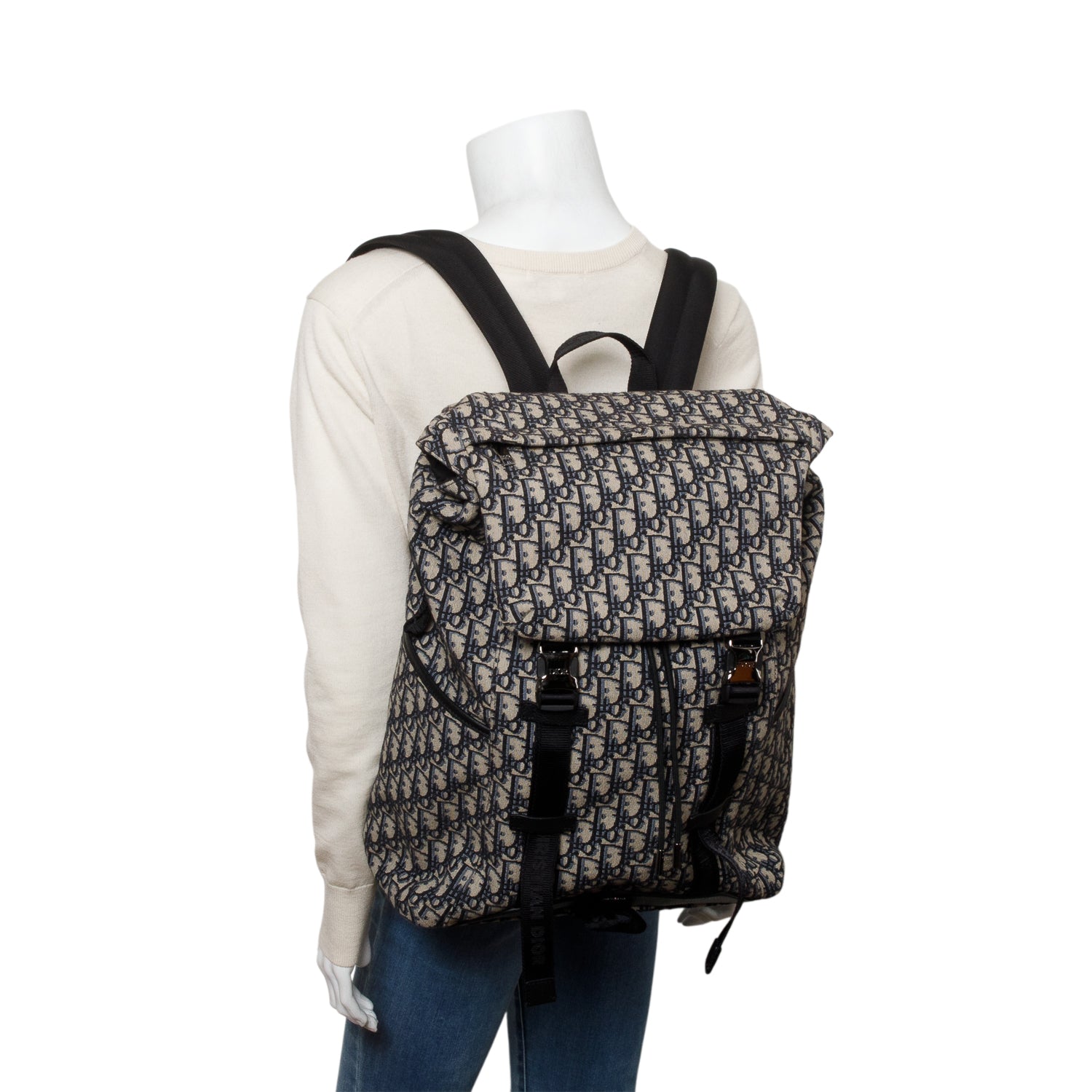 Christian Dior 2021 Oblique Calfskin Explorer Backpack