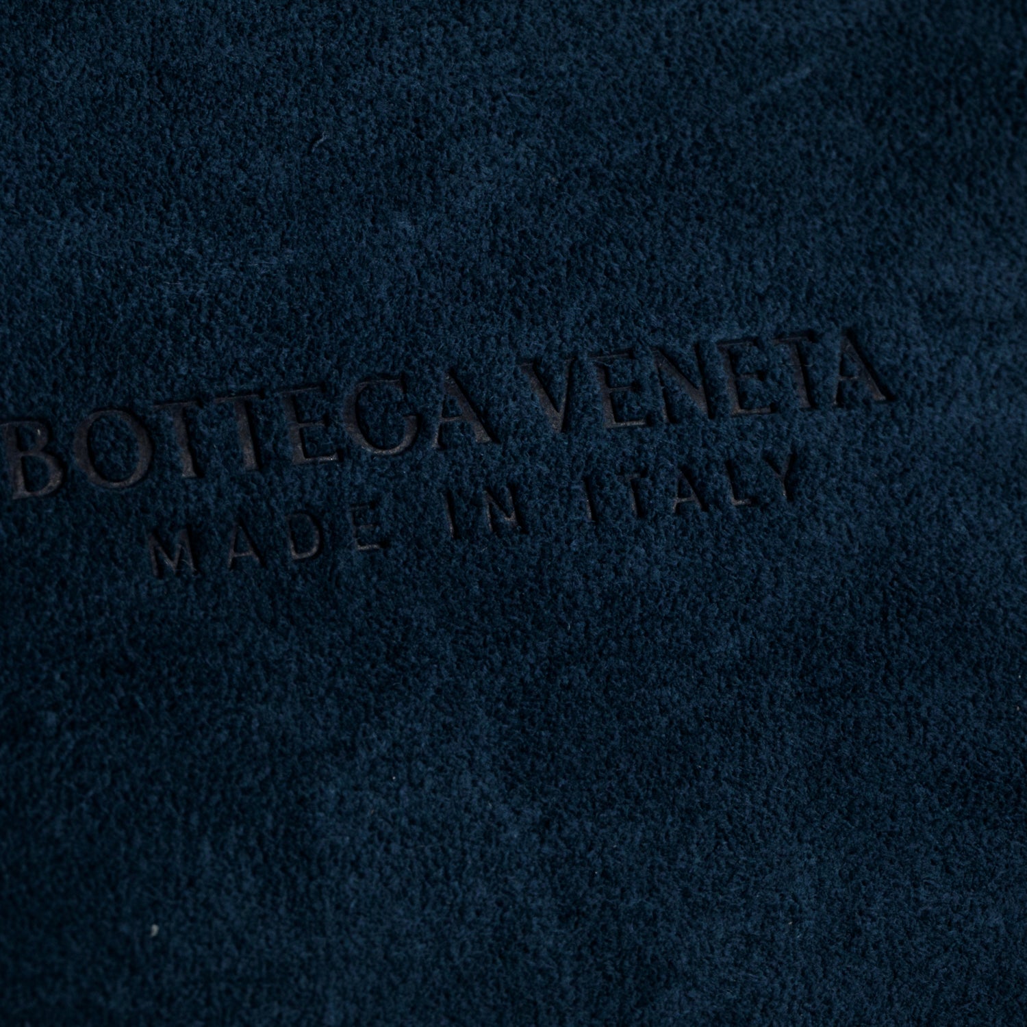 Bottega Veneta Blue Grained Calfskin Maxi Intrecciato Leather Medium Arco Tote w/ Pouch