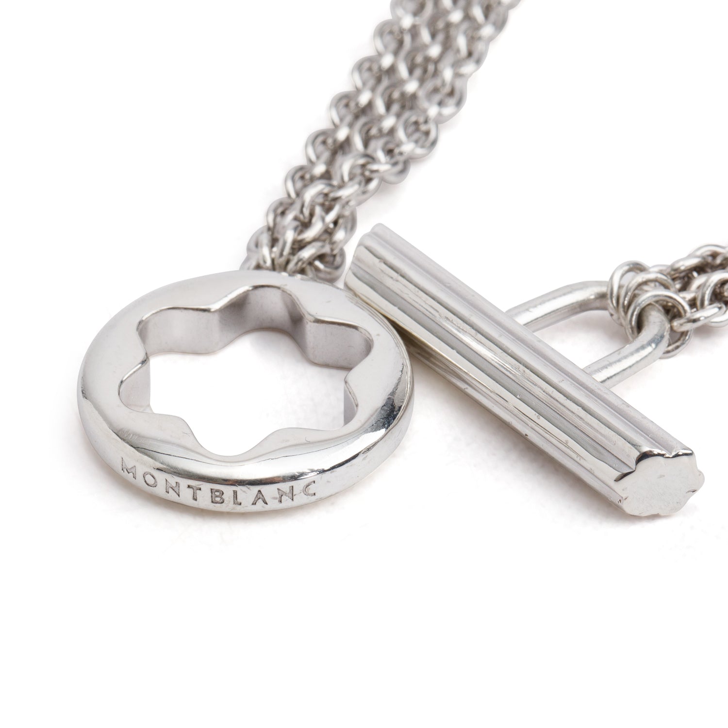 Montblanc Sterling Silver Caress Of A Star Toggle Bracelet