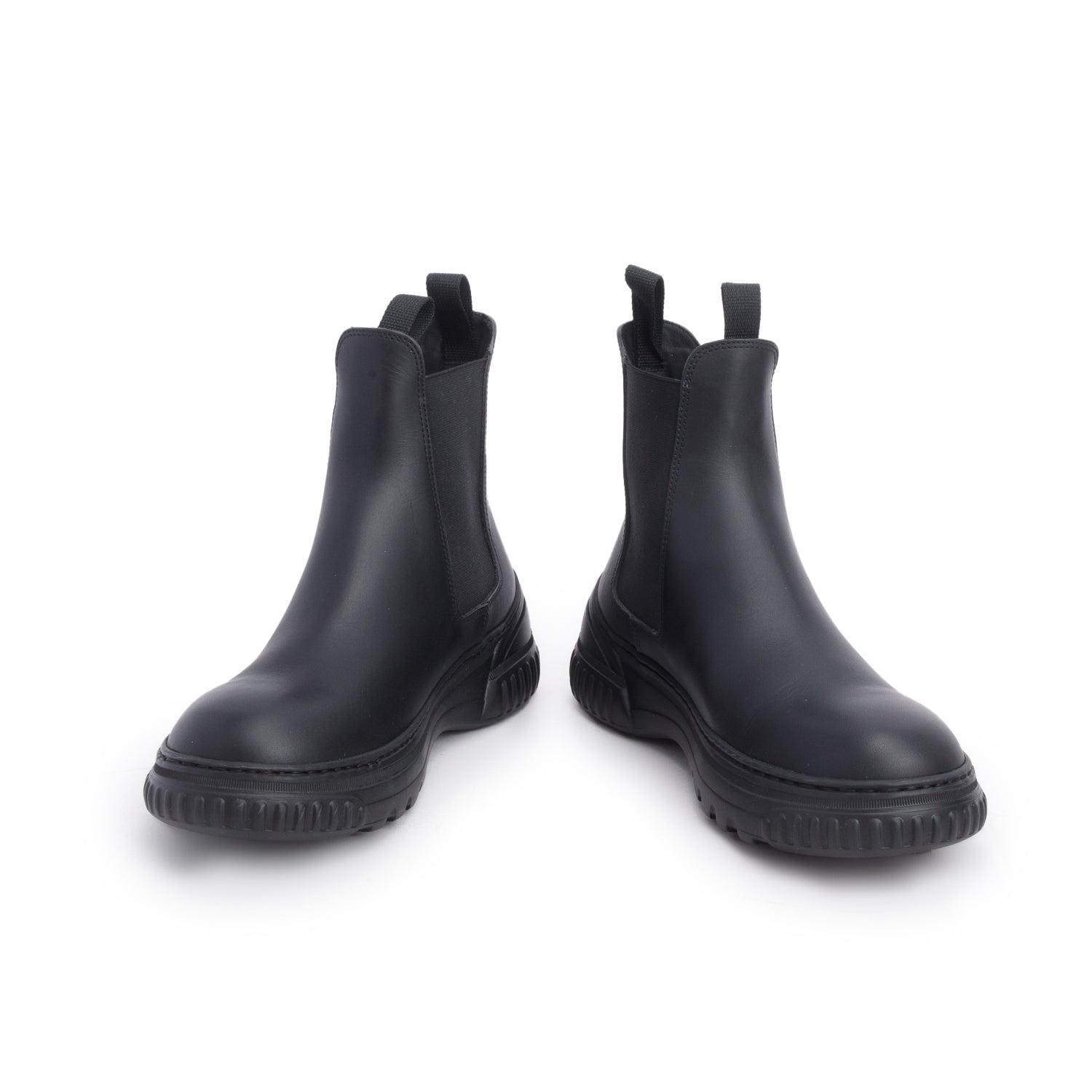 Christian Dior Black Calfskin Leather D-Racer Chelsea Boots, Women's Size 35.5 w/ Box