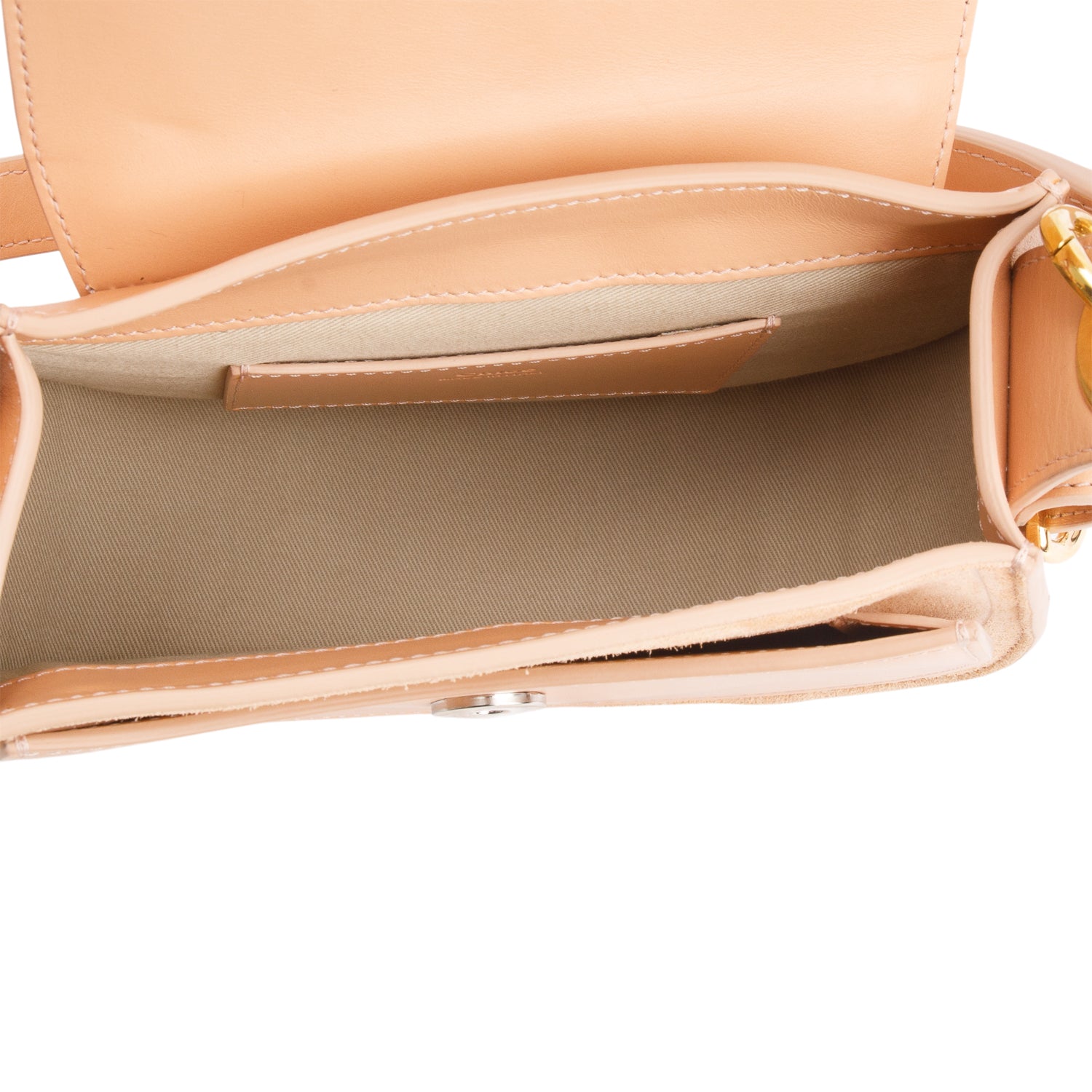 Chloe 2020 Peach Calfskin Small Tess Bag w/ Strap