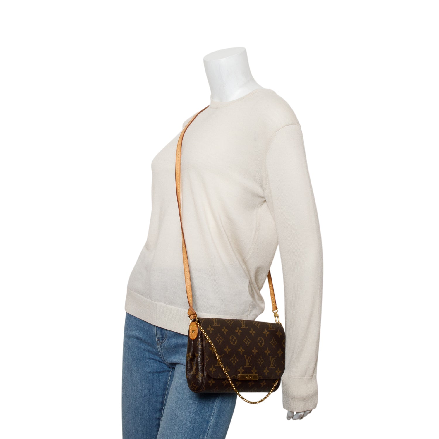 Louis Vuitton Monogram Favorite MM w/ Straps & Box