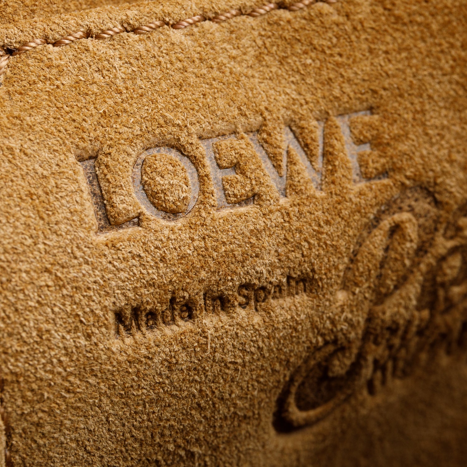 Loewe x Paula's Ibiza Multicolor Raffia Printed Canvas Balloon Bucket Bag w/ Authenticity Card