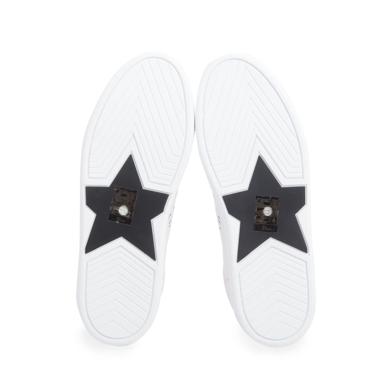 Christian Dior 2022 White Calfskin Star Ors Low Top Sneakers, Women's Size 36 w/ Box